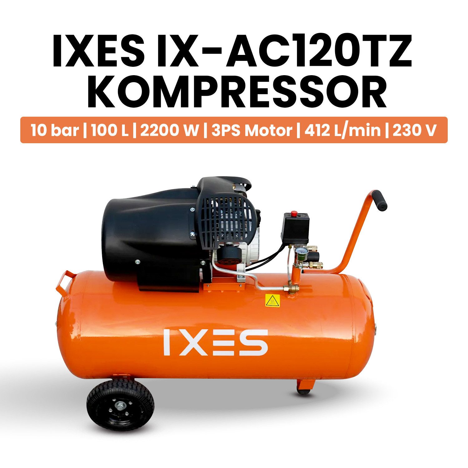 Scheppach Kompressor IXES Kompressor 100L Luftkompressor