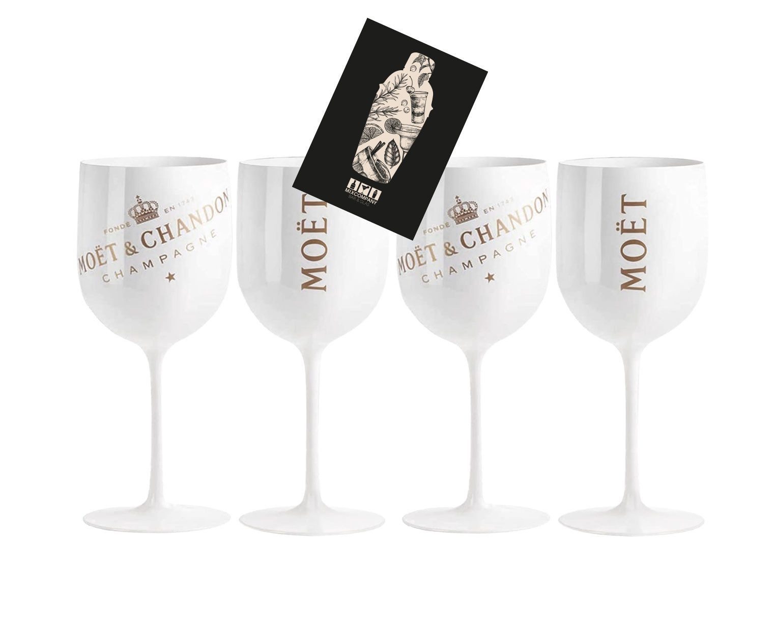 Mixcompany Becher Moet & Chandon 4er
