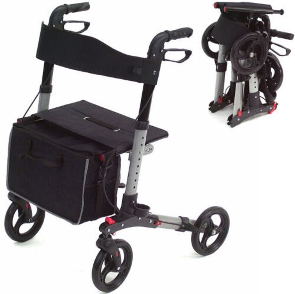 Apex Rollator Alu Rollator klappbar Outdoor