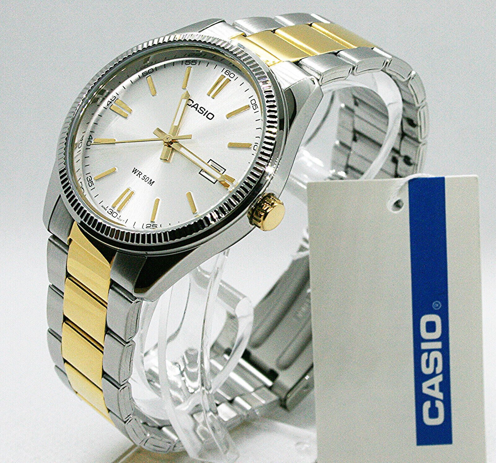 CASIO Quarzuhr Casio Herrenuhr MTP-1302PSG-7AVEF, (1-tlg)