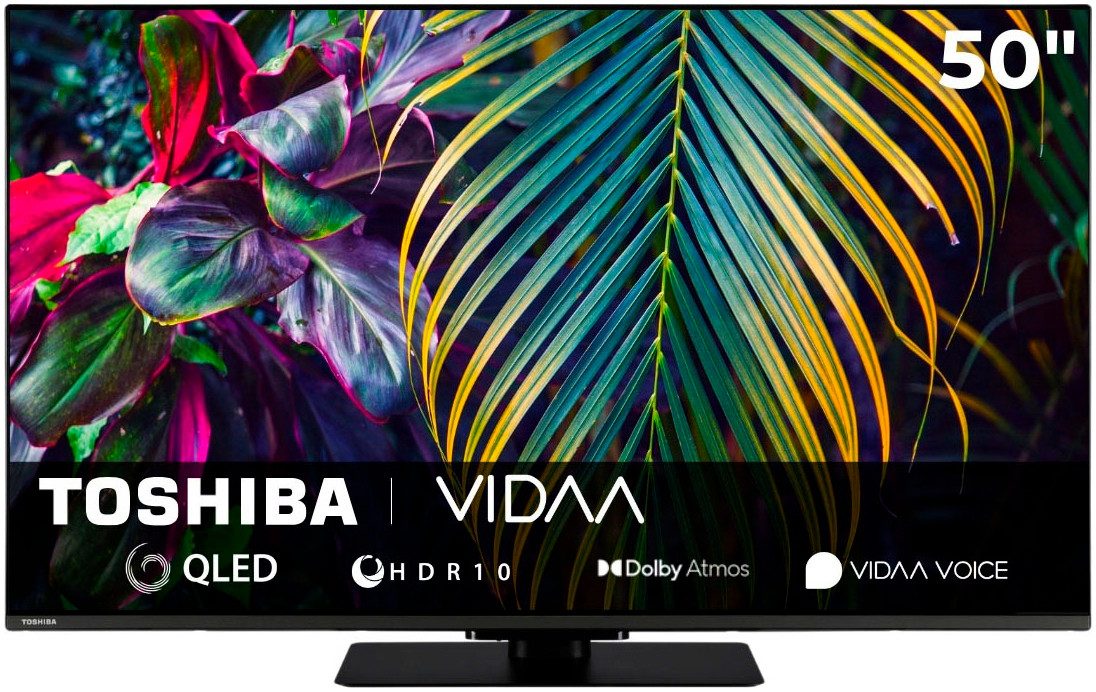 Toshiba 50QV3F63DA QLED-Fernseher (126 cm/50 Zoll,