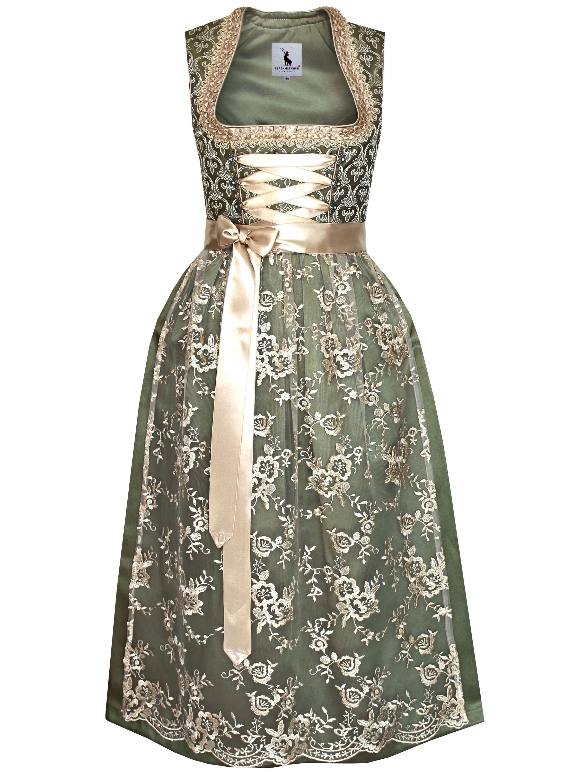 Alpenmärchen Dirndl Langes Dirndl Thea in
