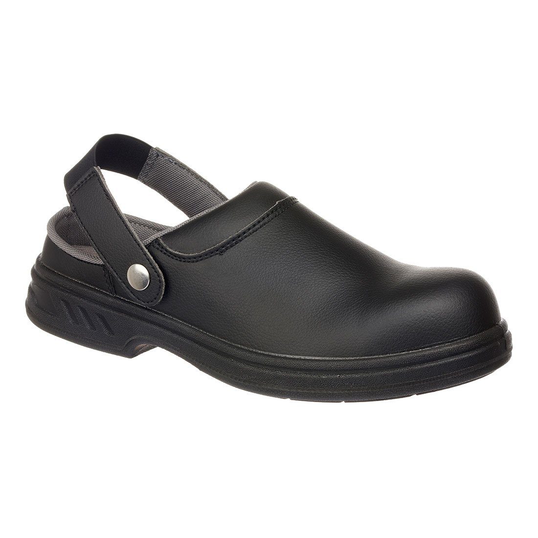 Portwest Sicherheitsclogs schwarz SB mit Stahlkappe,