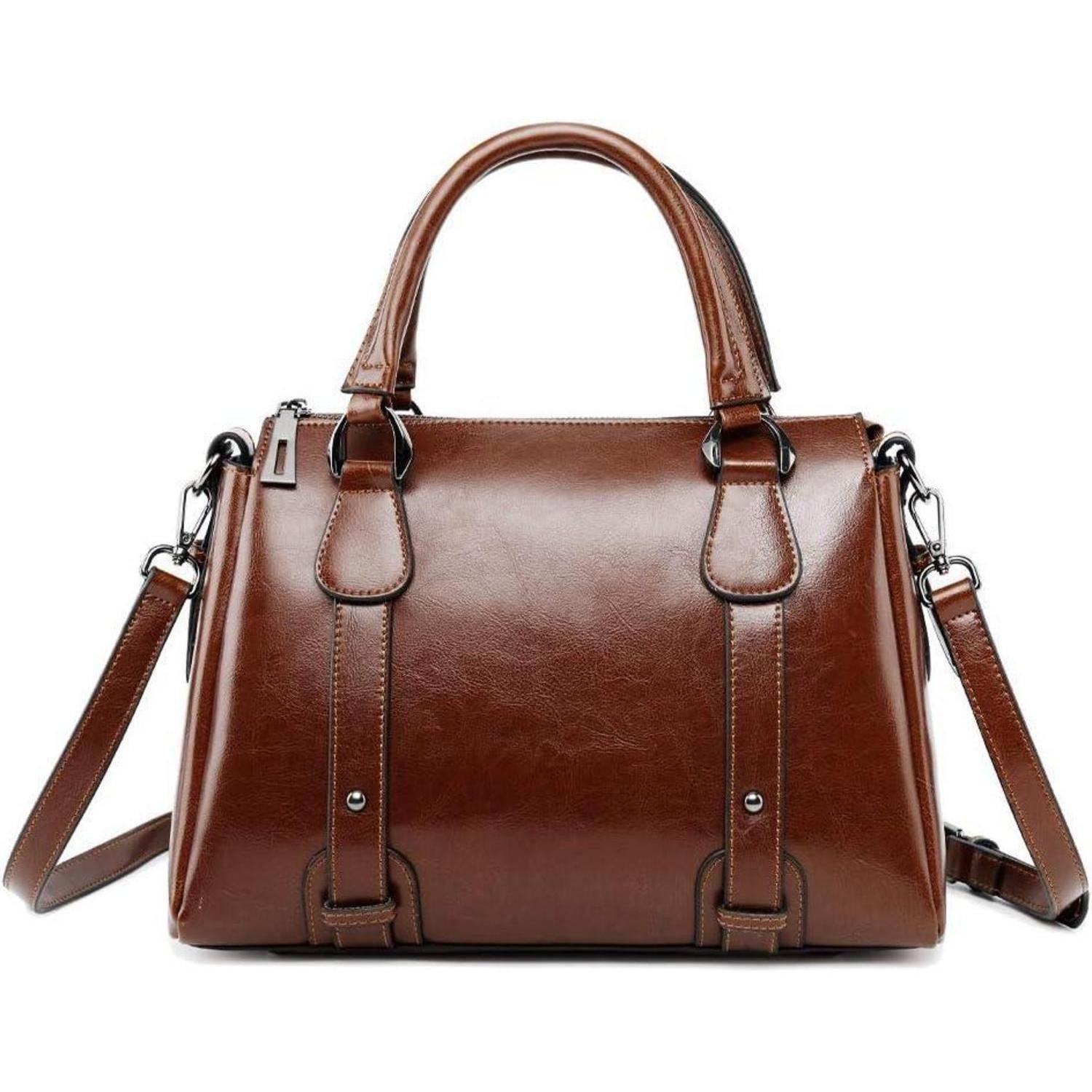 LuxusKollektion Handtasche Damen Leder Handtasche Henkeltasche