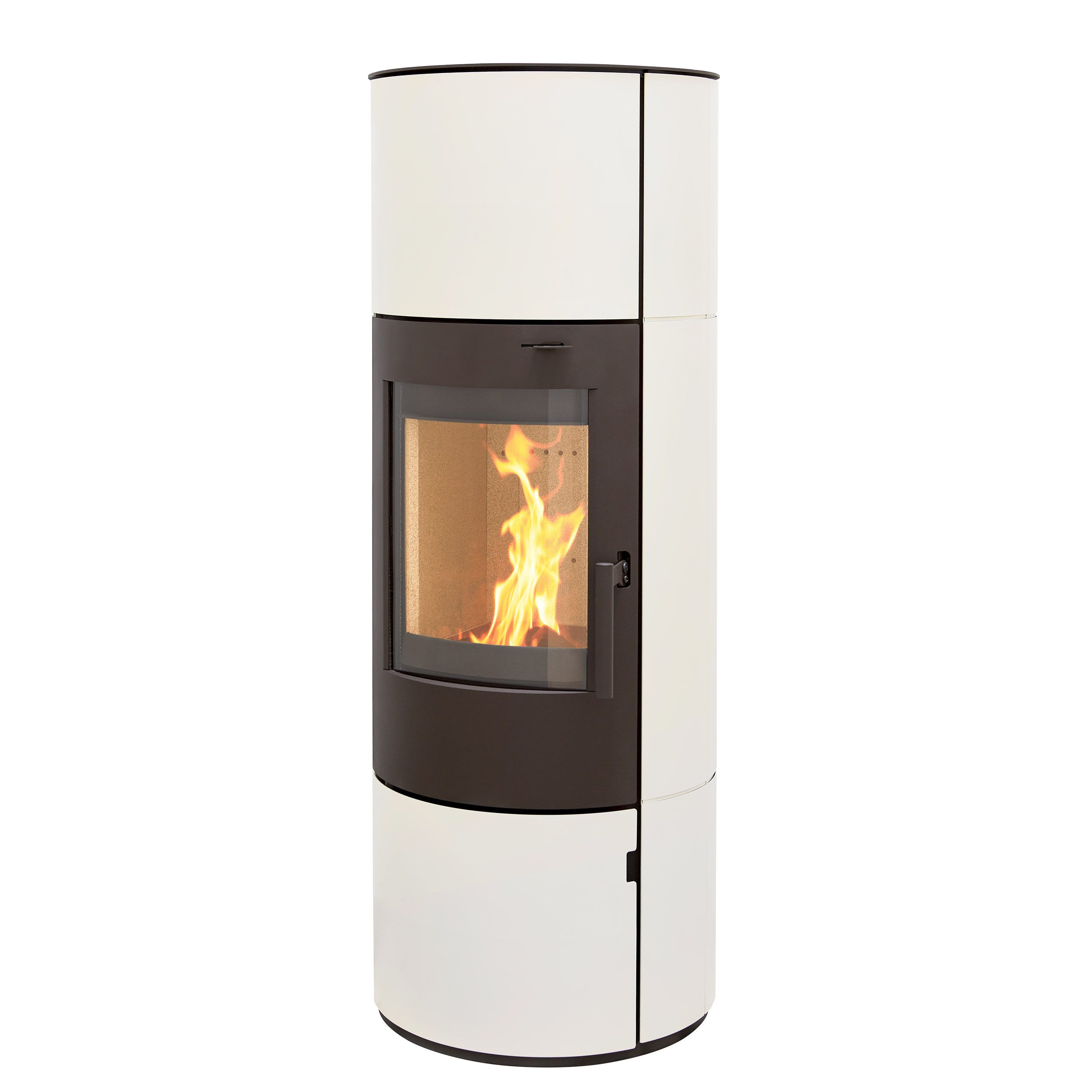 Thermia Kaminofen München XL Stahl creme