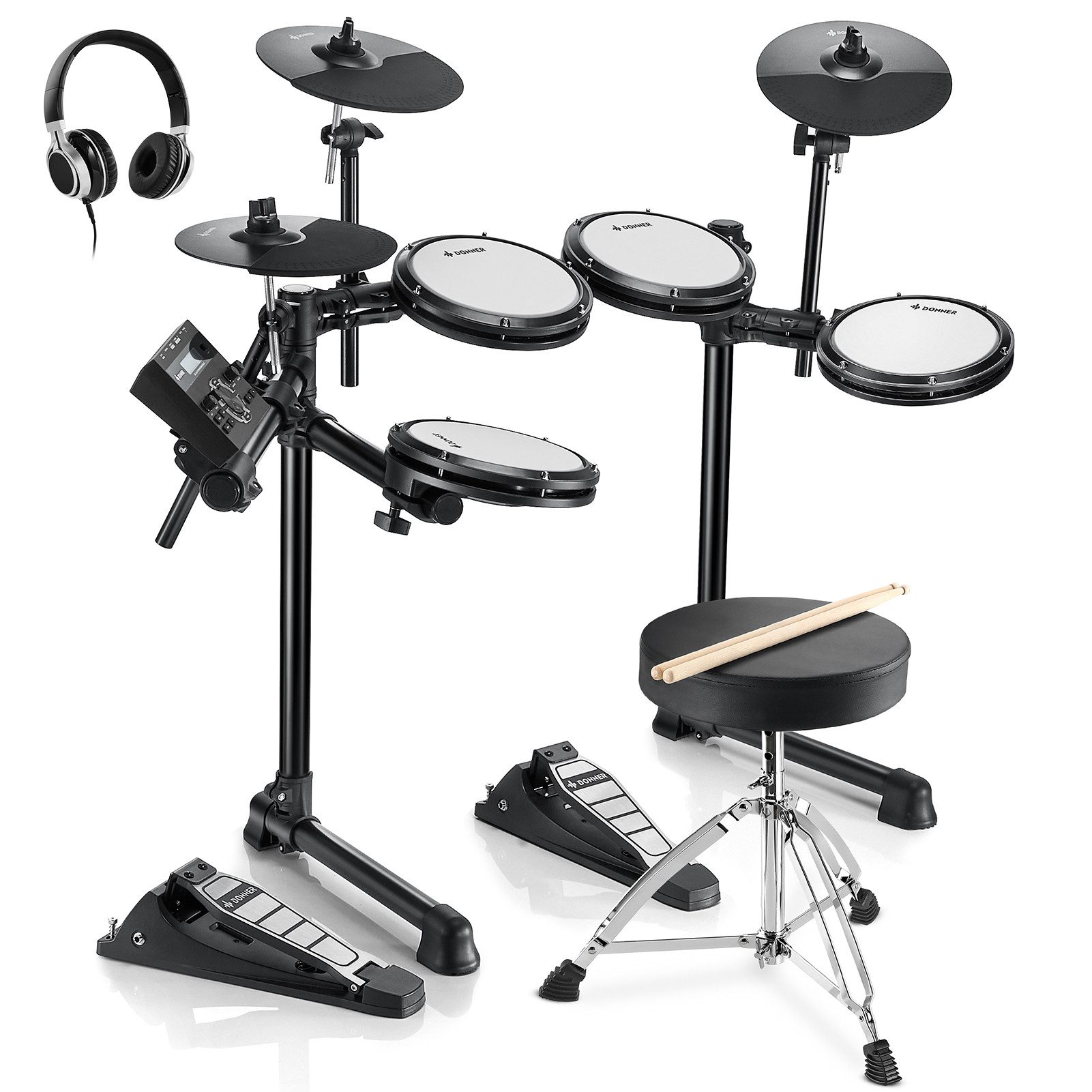 Donner E-Drum Elektronisches Schlagzeug für Anfänger