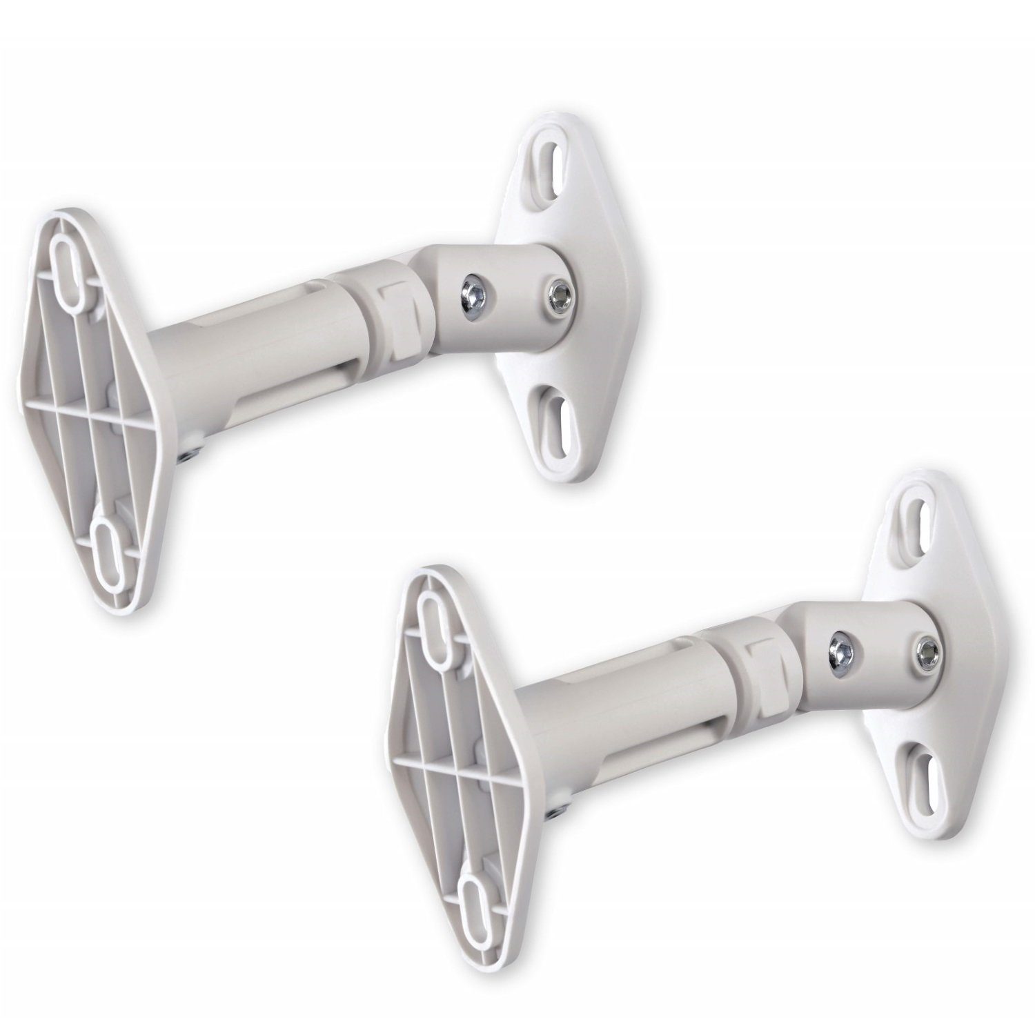 Hama Lautsprecher-Wandhalterung 2x Lautsprecher-Halterung Paar verstellbar