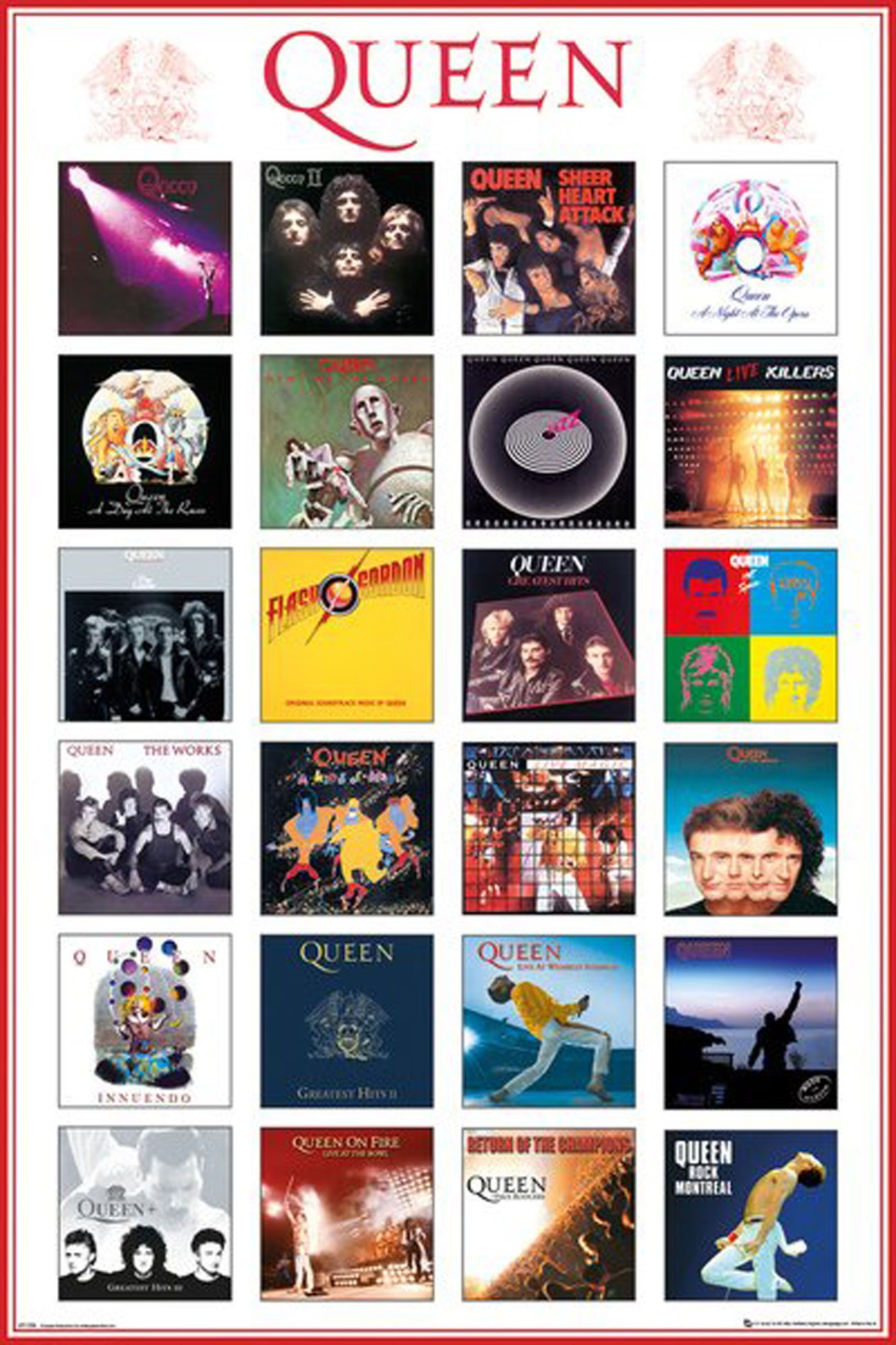 Poster Queen - Poster - Covers