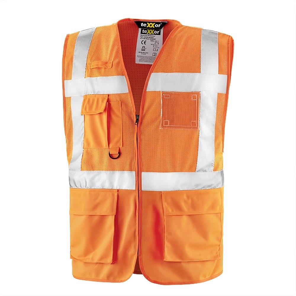teXXor Warnschutz-Shirt Warnschutz-Weste Amherst