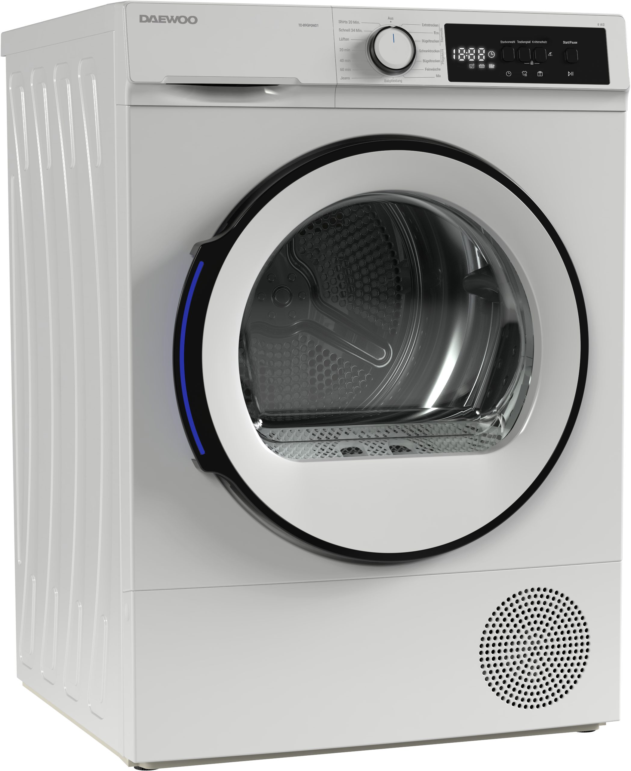 Daewoo Wärmepumpentrockner TD-B9GP1WD0-DE