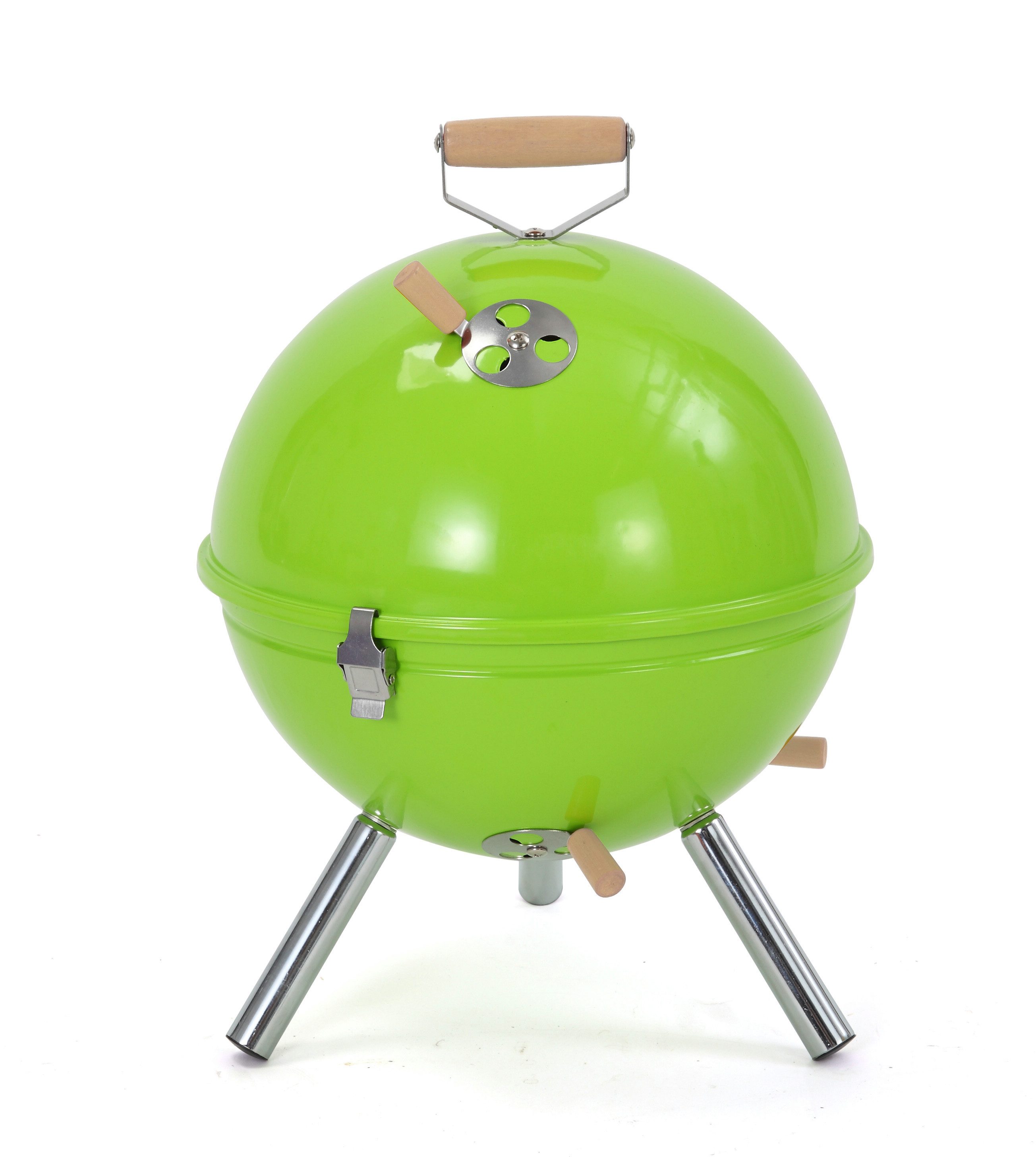 Tepro Holzkohlegrill Tepro 1096 Mini-Kugelgrill Crystal