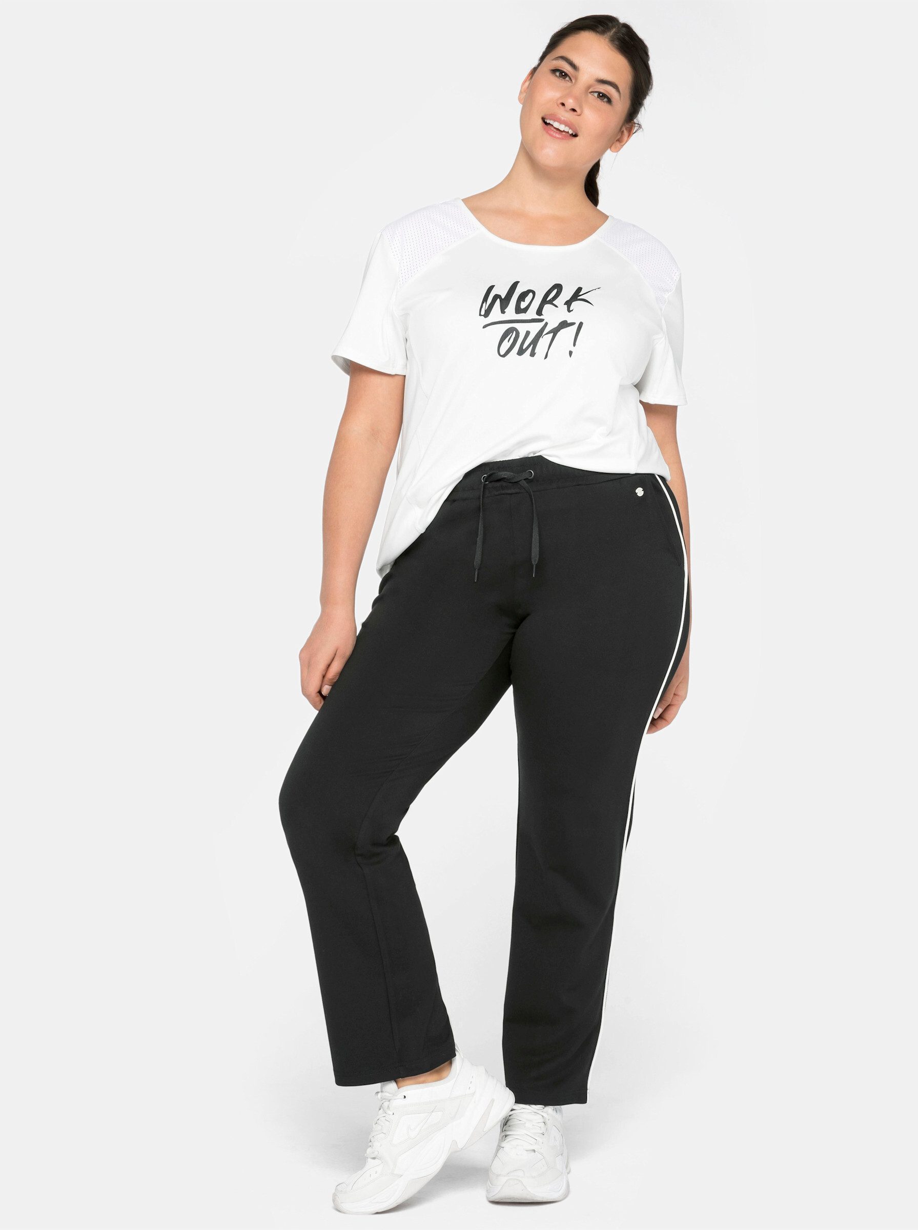 Sheego Jogginghose Jogginghose