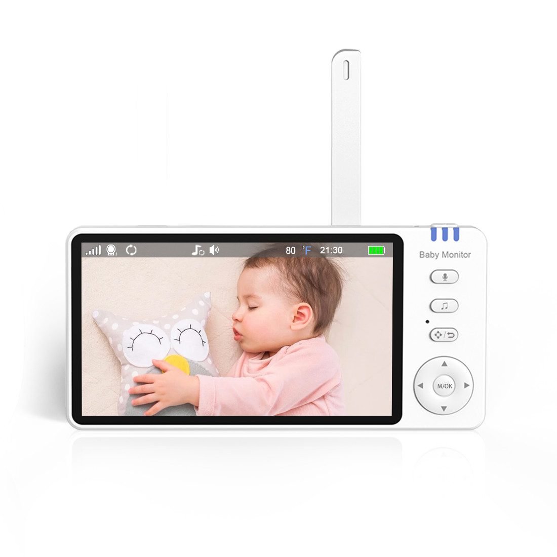 HT Babyphone, 5 Zoll Baby Monitor