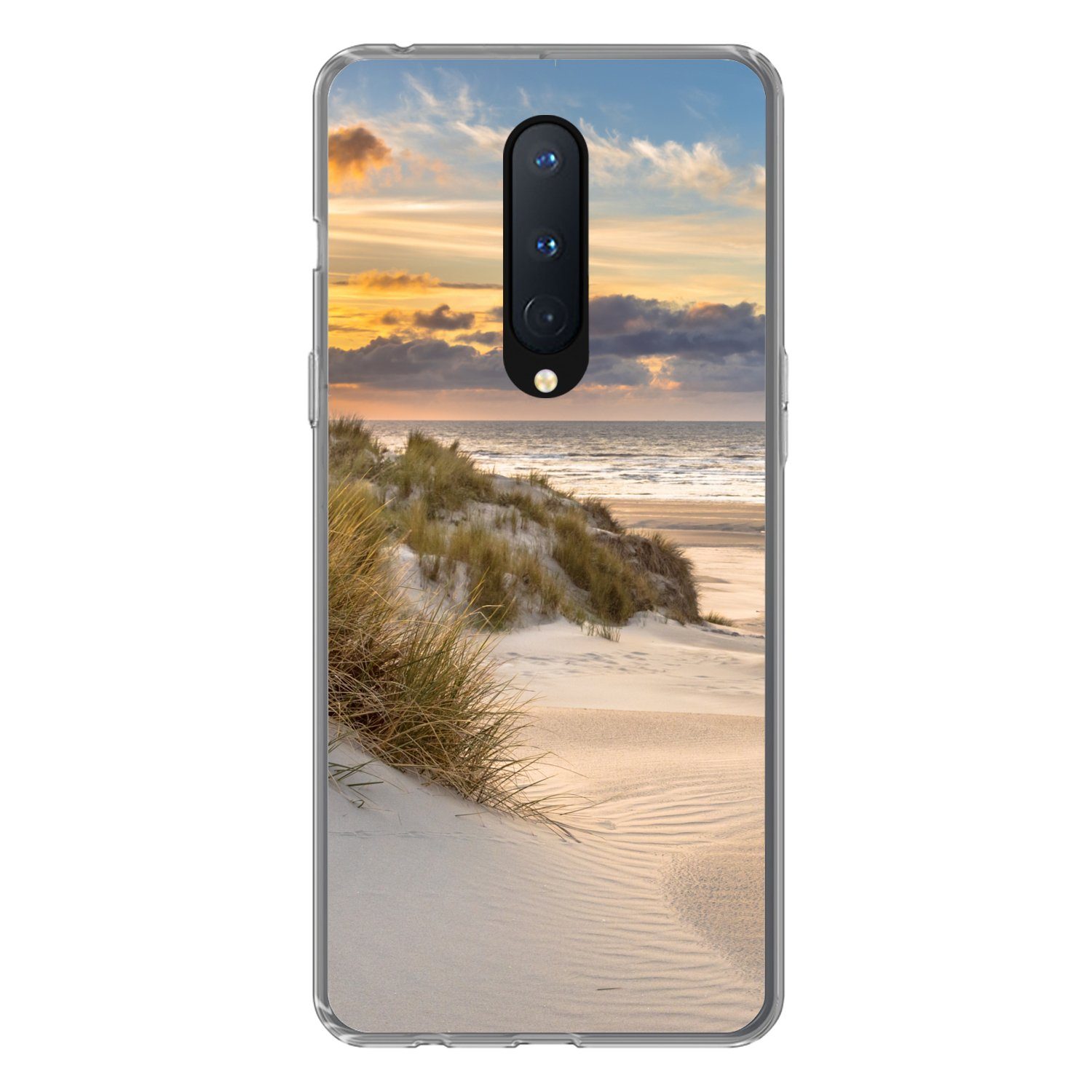 MuchoWow Handyhülle für OnePlus 8 Strand