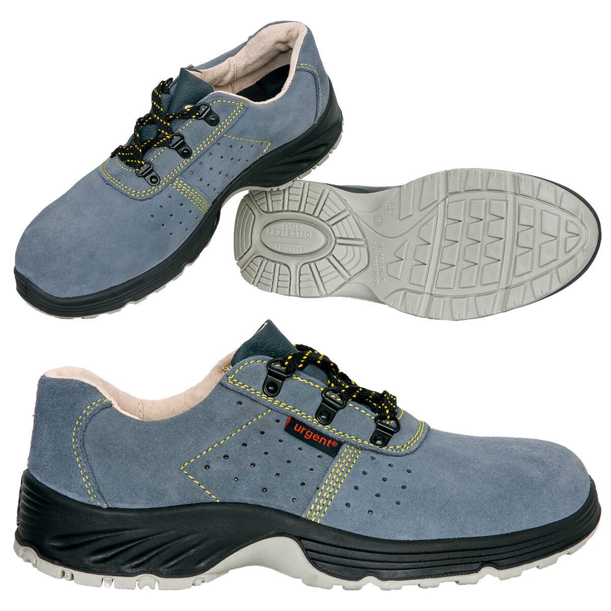 Urgent Arbeitsschuhe Sicherheitsschuhe Halbschuh Schutzschuhe Stahlkappe