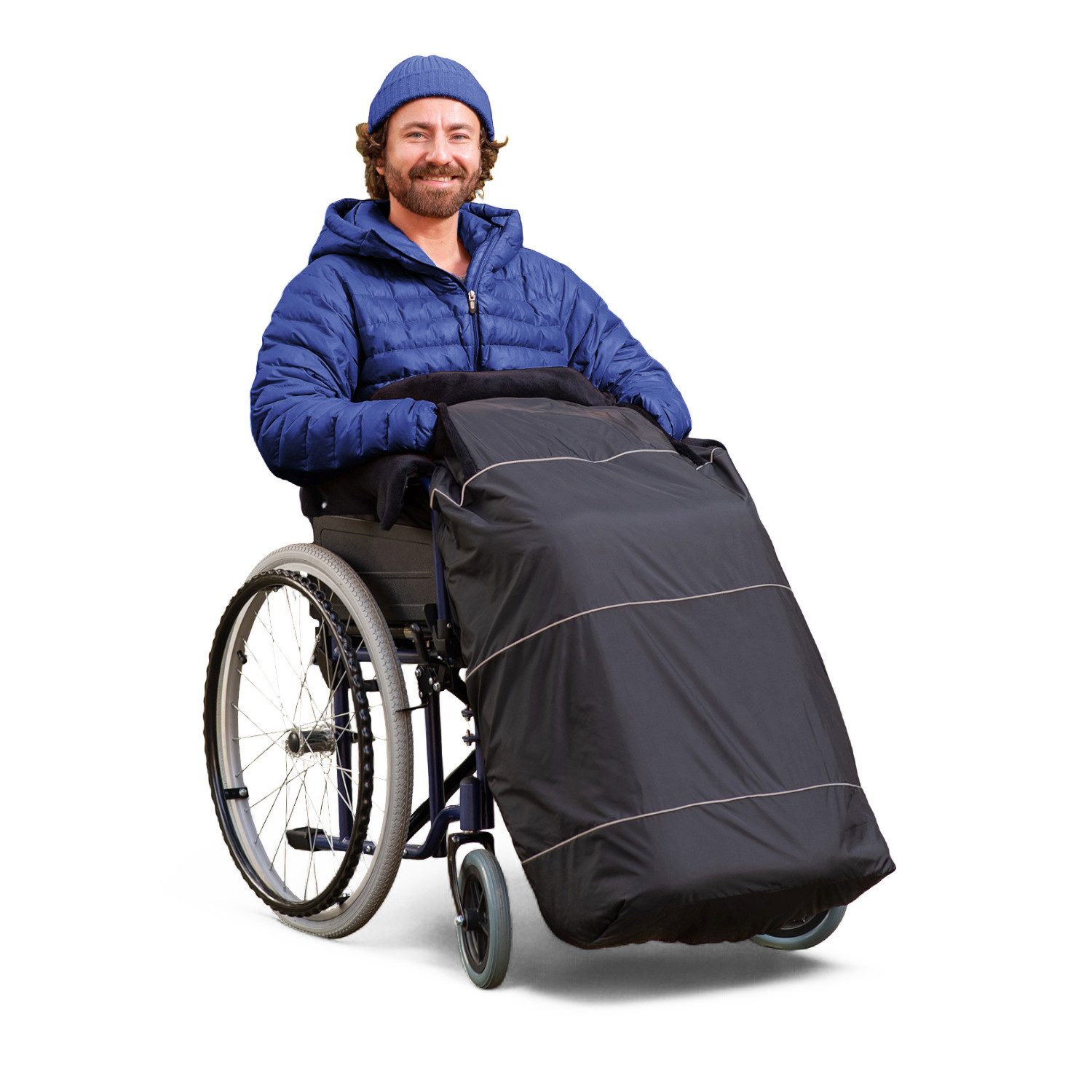 novely® Fußsack OWEN PRO Rollstuhl-Fußsack aus