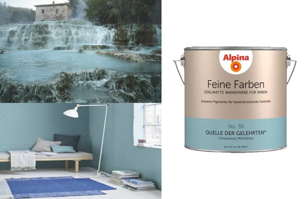 *Alpina* Wandfarbe Feine Farben 2,5 Liter