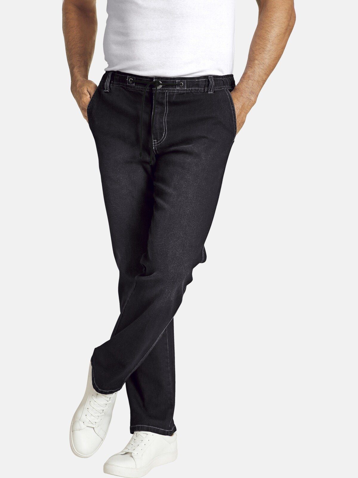 Jan Vanderstorm Schlupfjeans VERTTI mit modischer