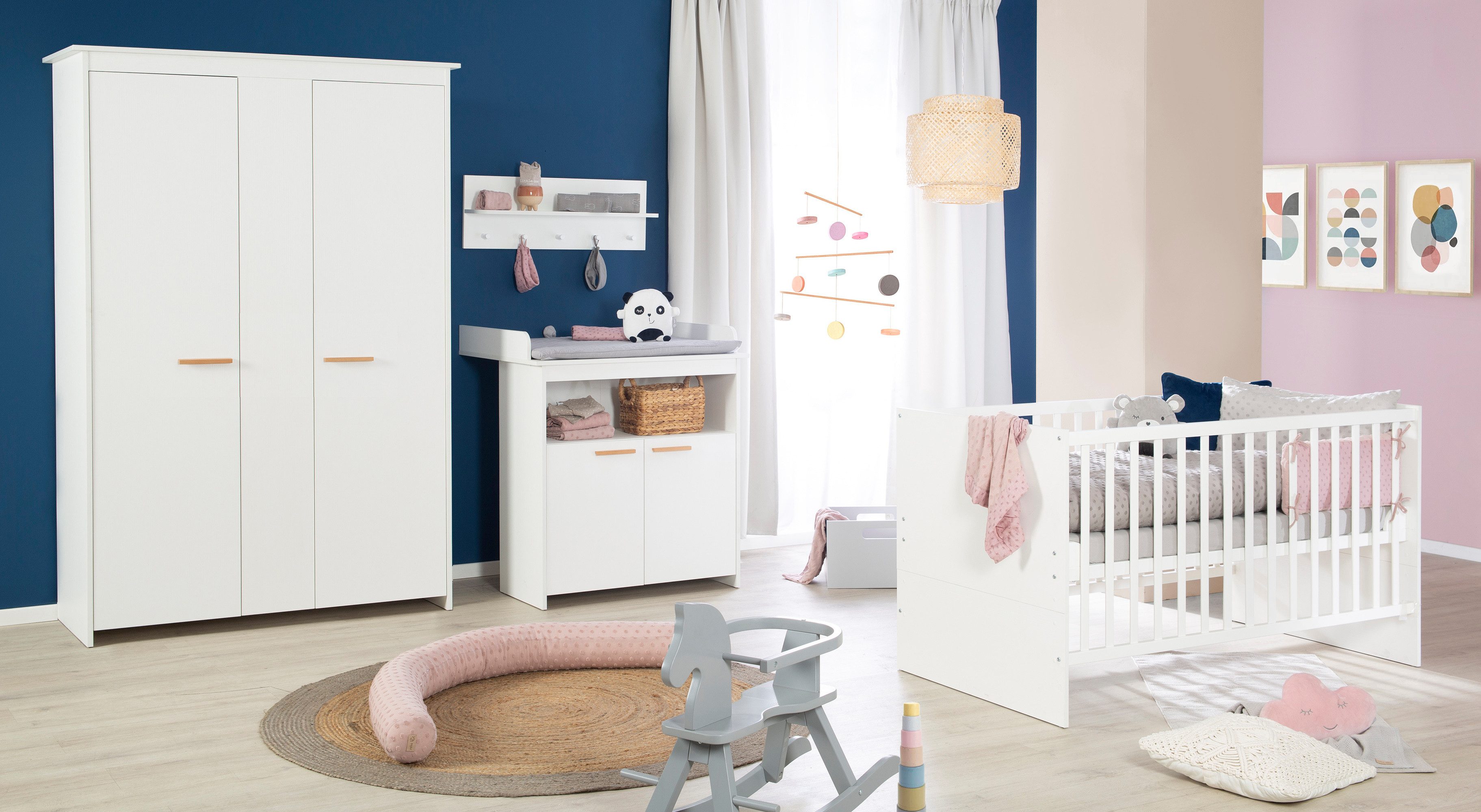 roba® Babyzimmer-Komplettset Anton - schlichtes Kinderzimmer