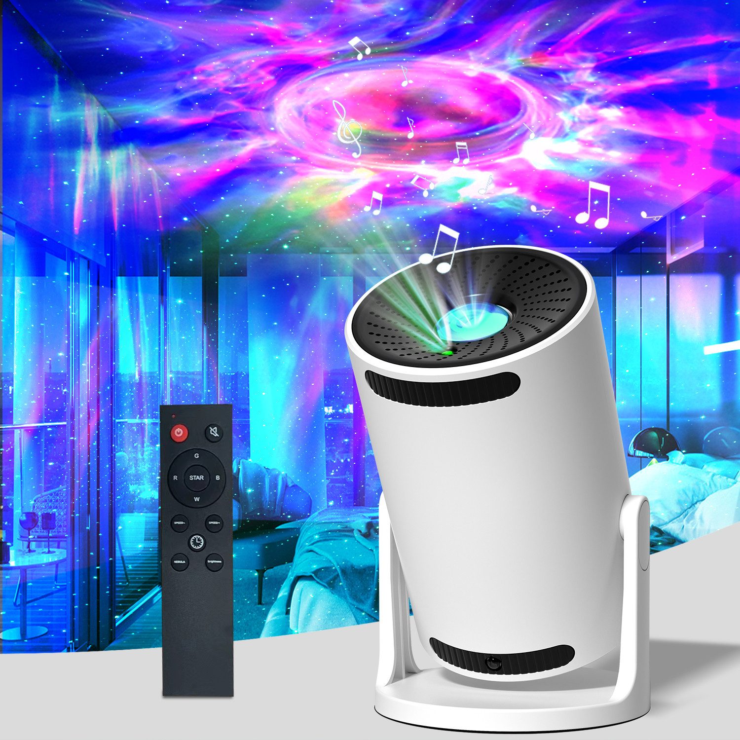 CkeyiN LED-Sternenhimmel LED Nachtlicht Projektor Geschenke