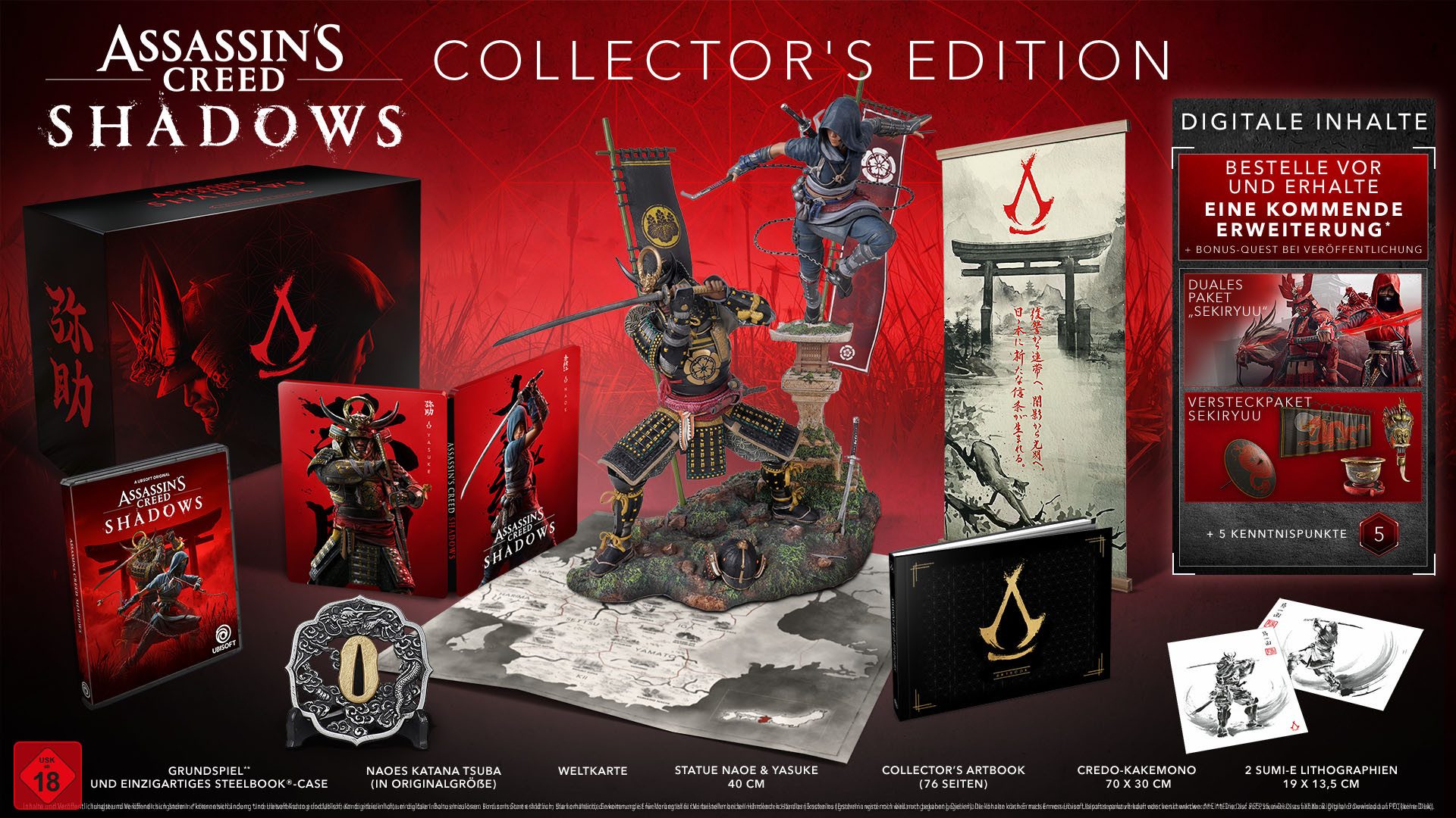 Assassin's Creed Shadows Collector's Edition PlayStation