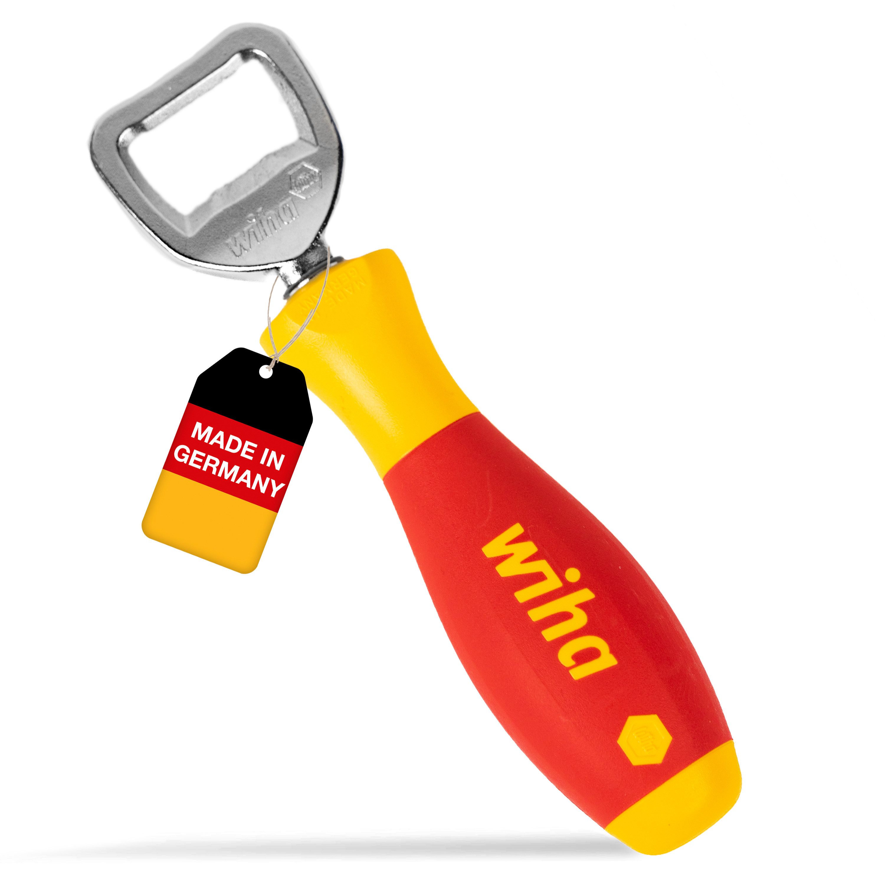 Wiha Flaschenöffner SoftFinish® (04703), Werkzeuggriff, Geschenk