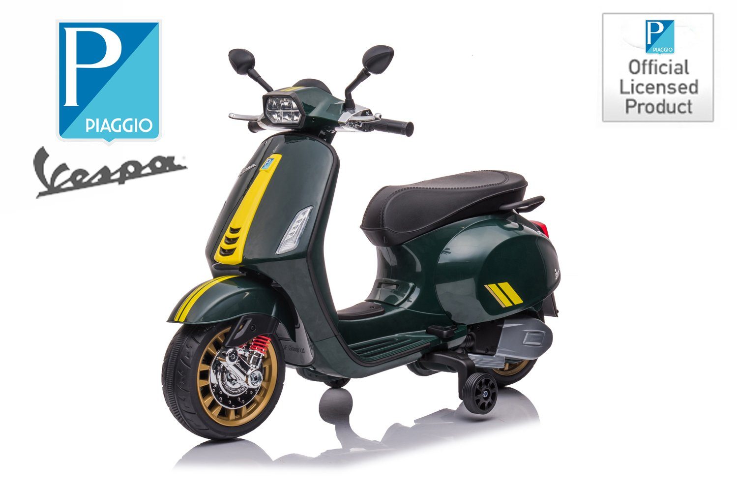 Kidix Elektro-Kinderauto Elektro Motorrad Vespa Sprint