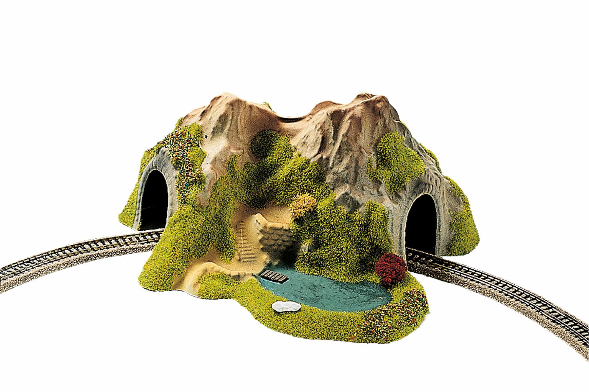 NOCH Modelleisenbahn-Tunnel NOCH® Ecktunnel, ein einspuriger