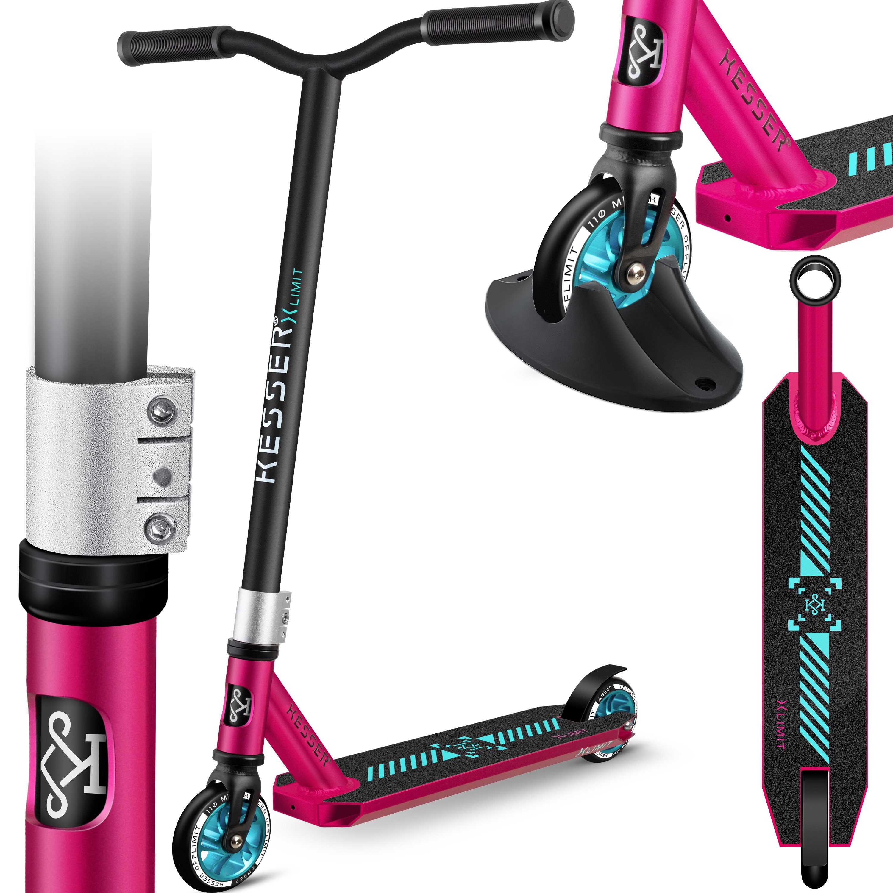KESSER Scooter, Stunt Scooter X-Limit-Pro 360°