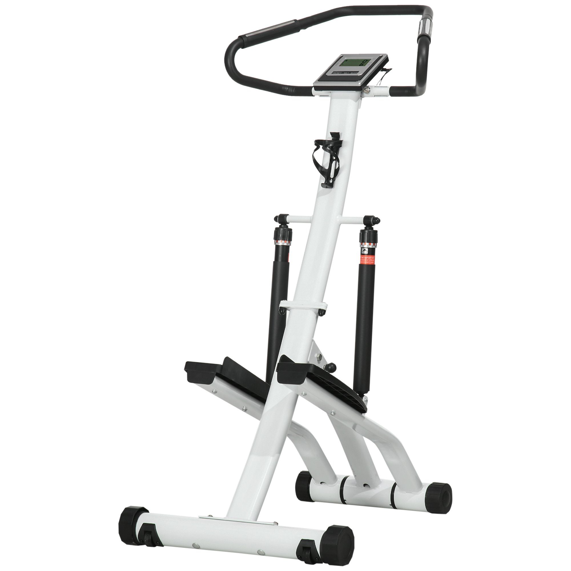 SPORTNOW Stepper mit Handgriff, Fitness Heimtrainer