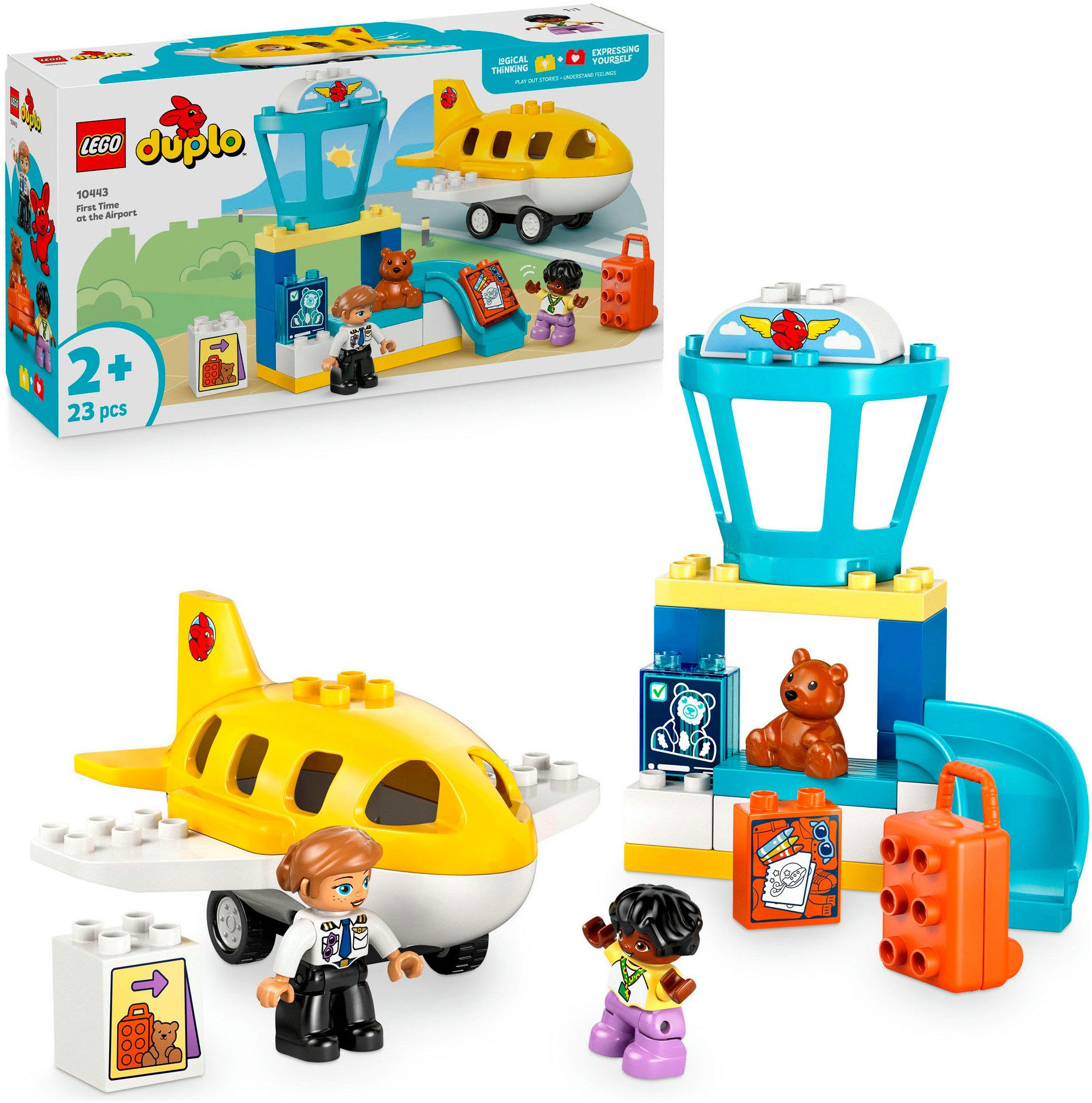 LEGO® Erster Besuch im Flughafen (10443),