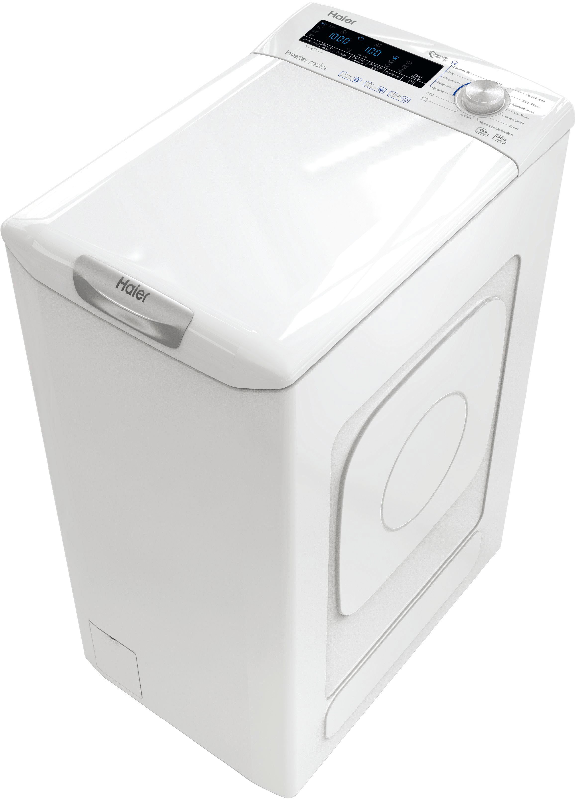 Haier Waschmaschine Toplader RTXSGQ48TMSCE-84, 8 kg,