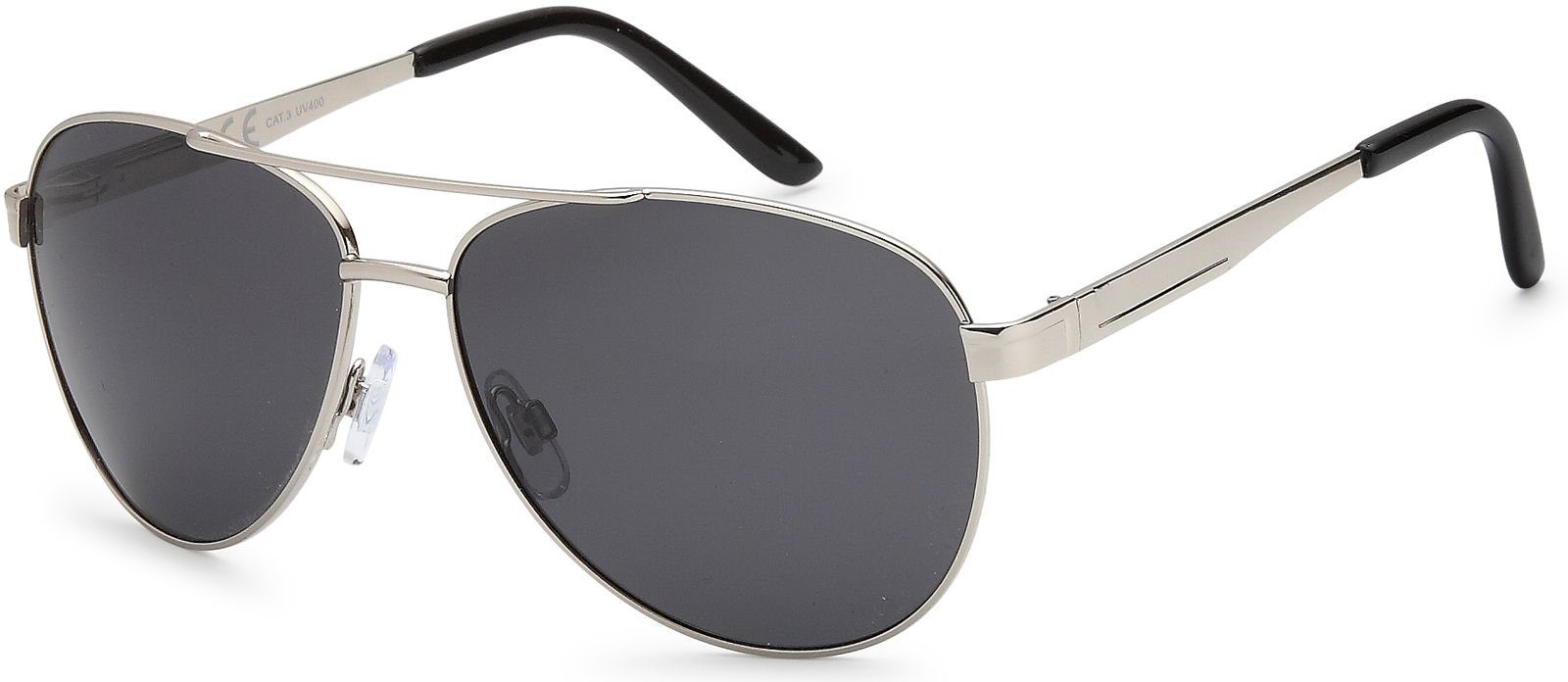styleBREAKER Sonnenbrille Polarisierte Piloten Sonnenbrille mit