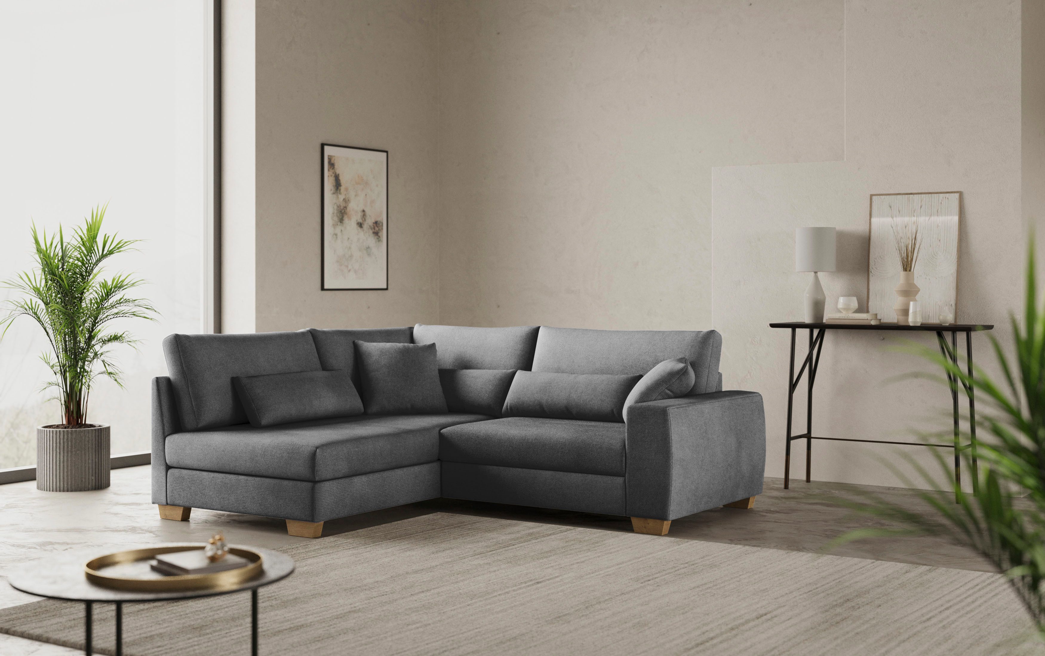 Mr. Couch Ecksofa Helena L-Form, Mit