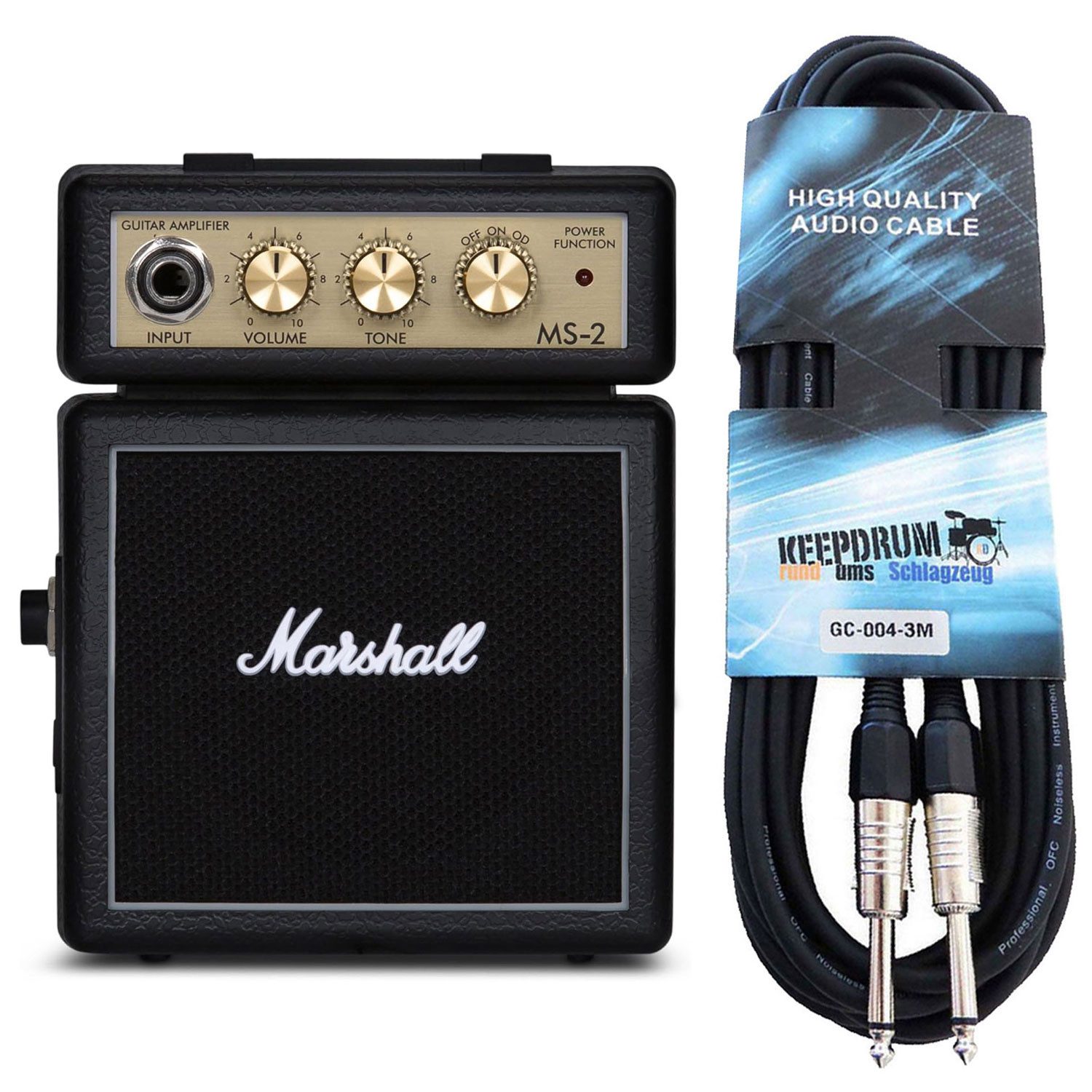 Marshall Marshall Gitarren-Verstärker MS-2 Micro Stack