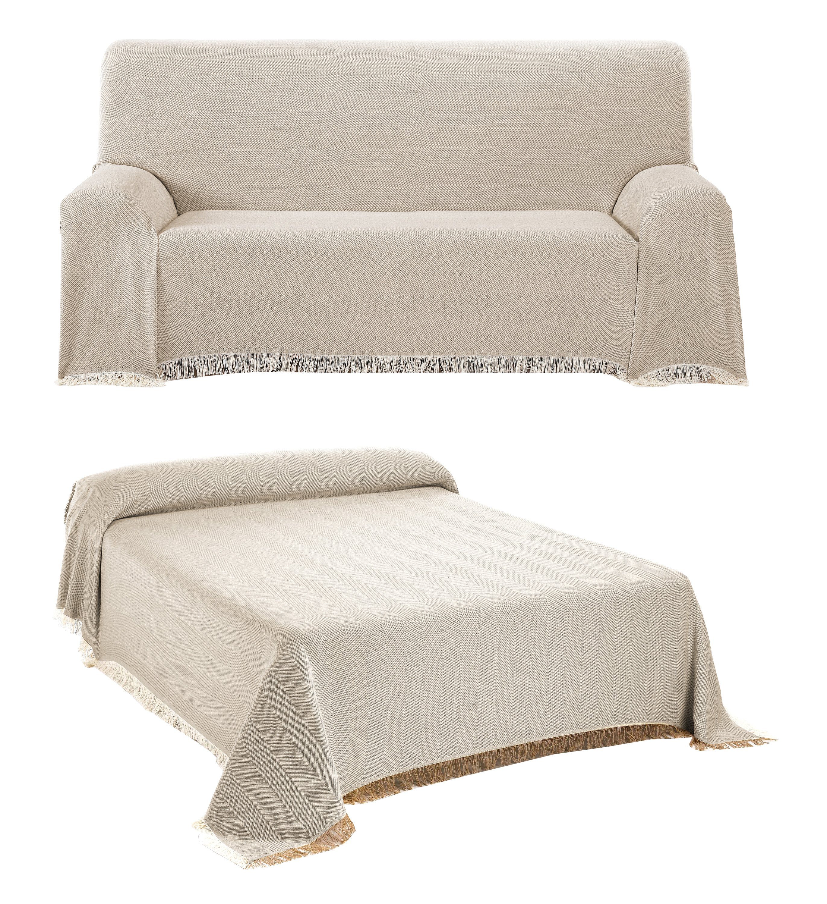 Beautex Tagesdecke Tagesdecke, Wohnzimmer Decke aus