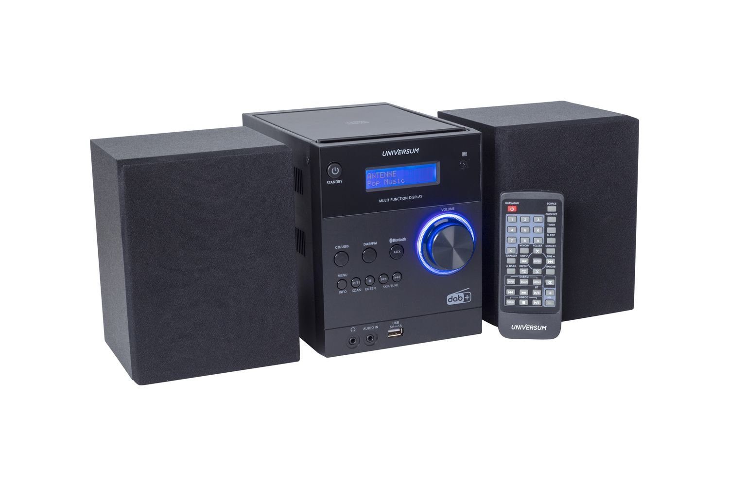 UNIVERSUM* MS 300 black Kompaktanlage (Stereoanlage