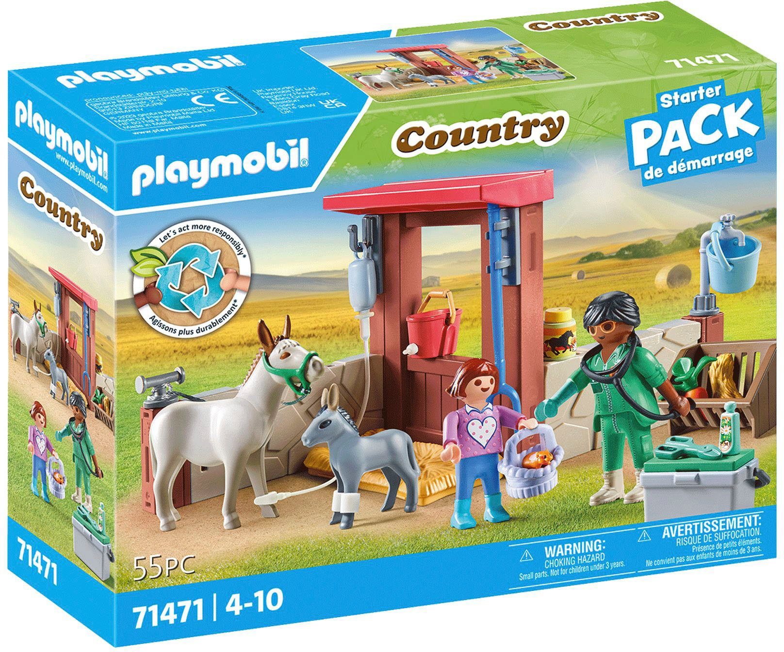 Playmobil® Tierarzteinsatz bei den Eseln (71471),