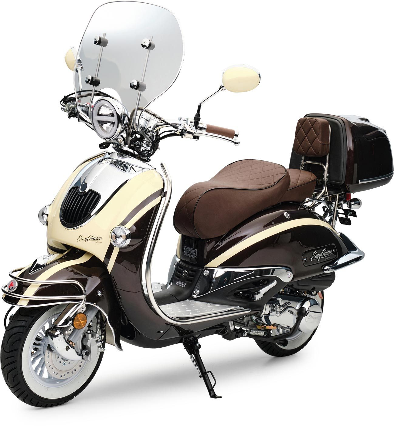 Burnout Motorroller EasyCruiser Artemis Braun Beige,
