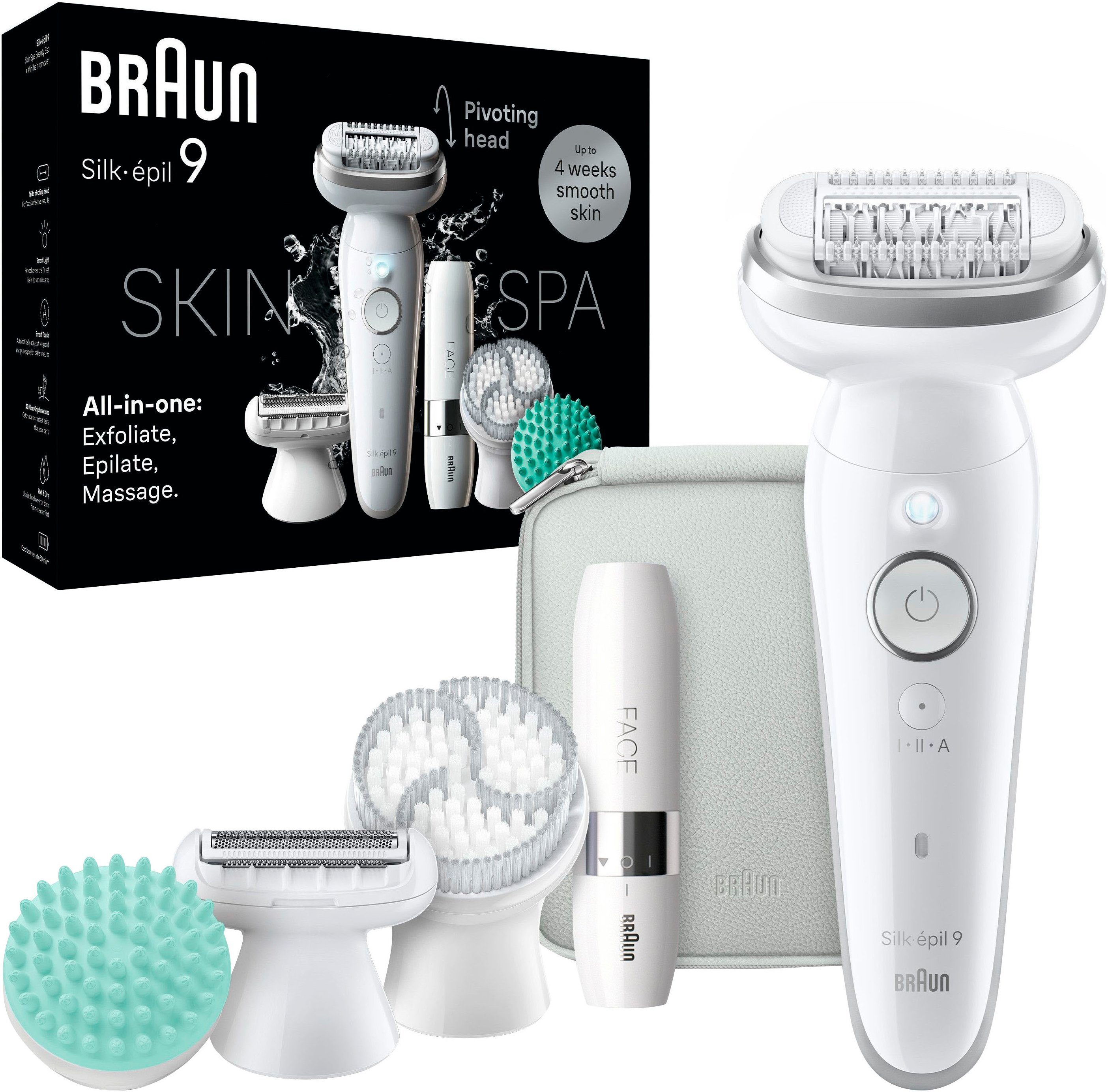 Braun Epilierer Silk-épil SkinSpa 9 9-381,
