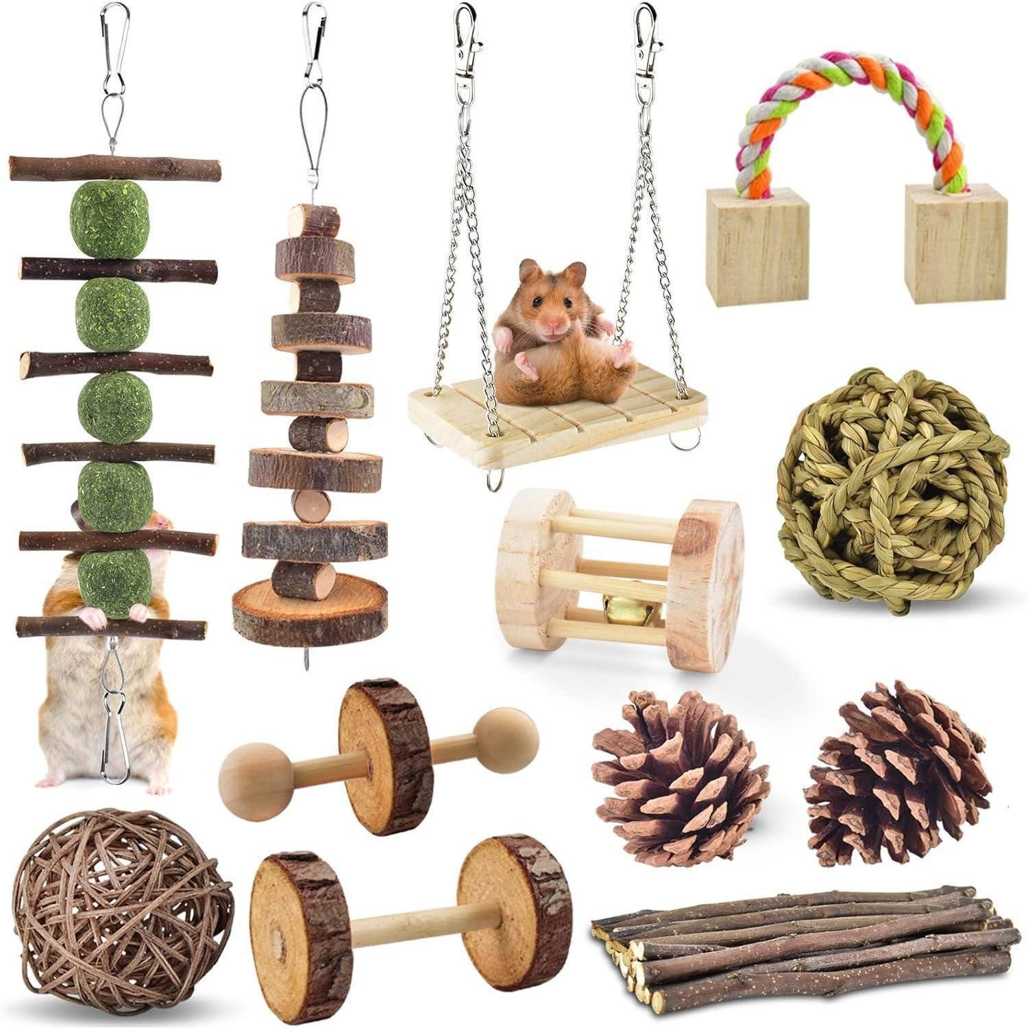 LuxusKollektion Kleintierkäfig Hamster Meerschweinchen Kaninchen Holz