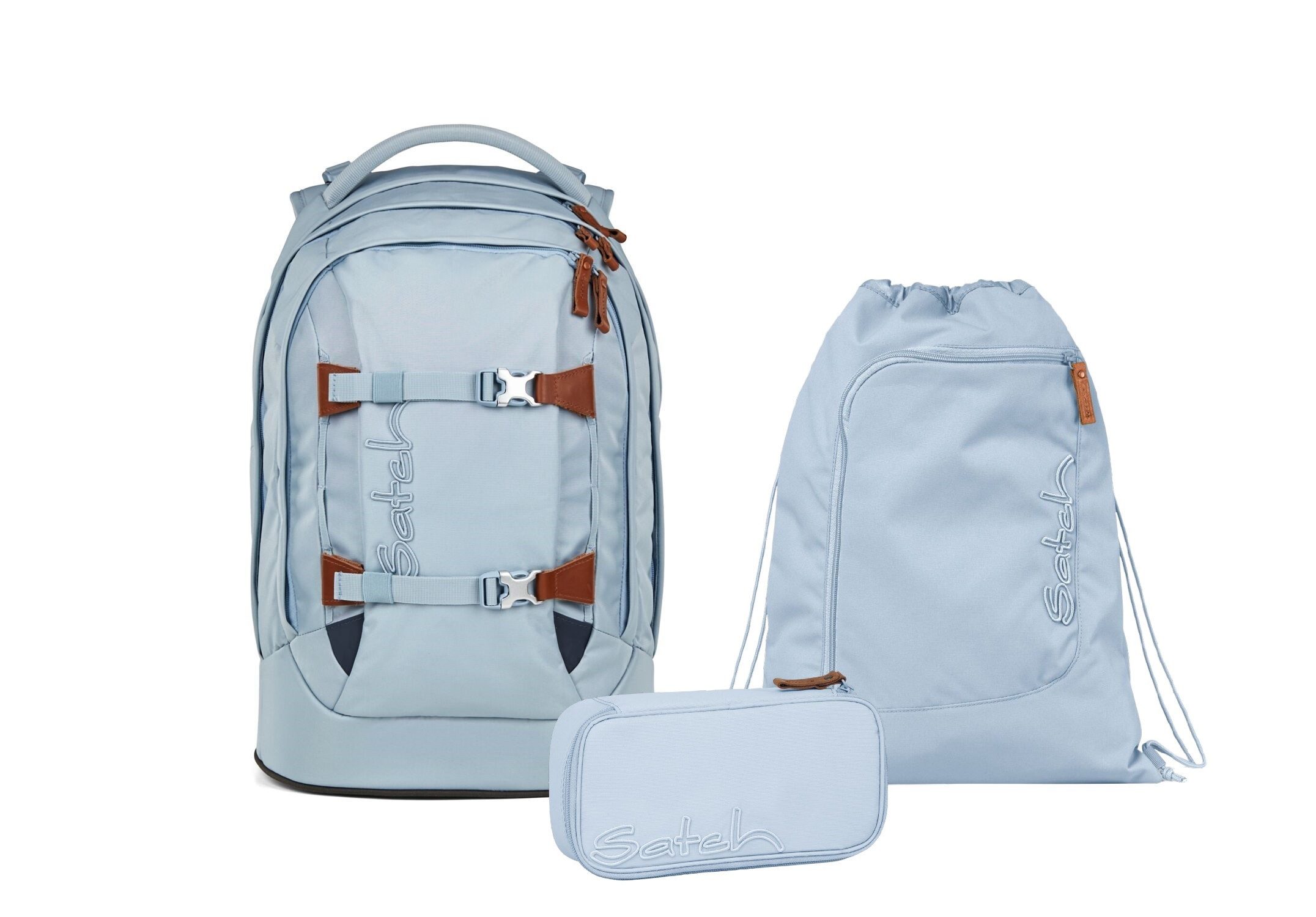 Satch Schulranzen Schulrucksack-Set PACK Nordic Ice