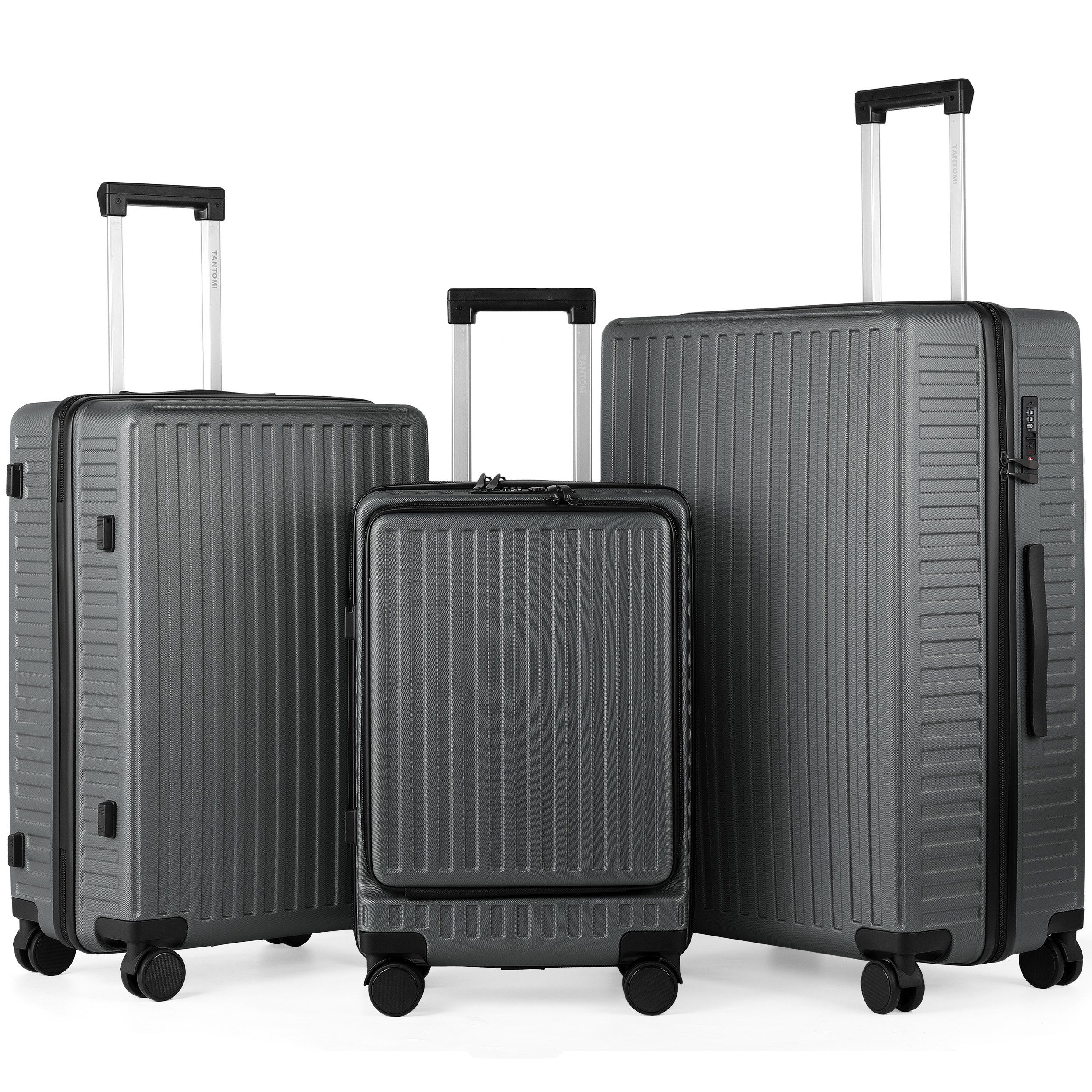 TAN.TOMI Kofferset ABS Handgepäckkoffer Business-Koffer Trolleys