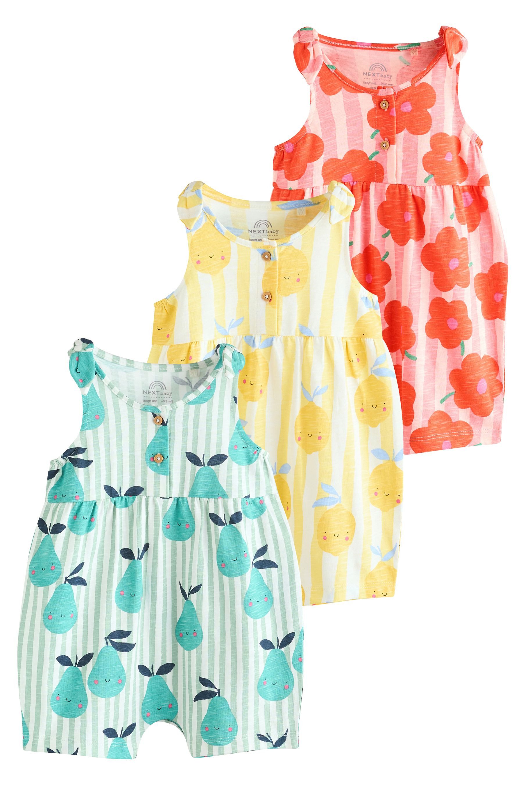 Next Strampler 2er-Pack Baby Jerse-Strampler aus