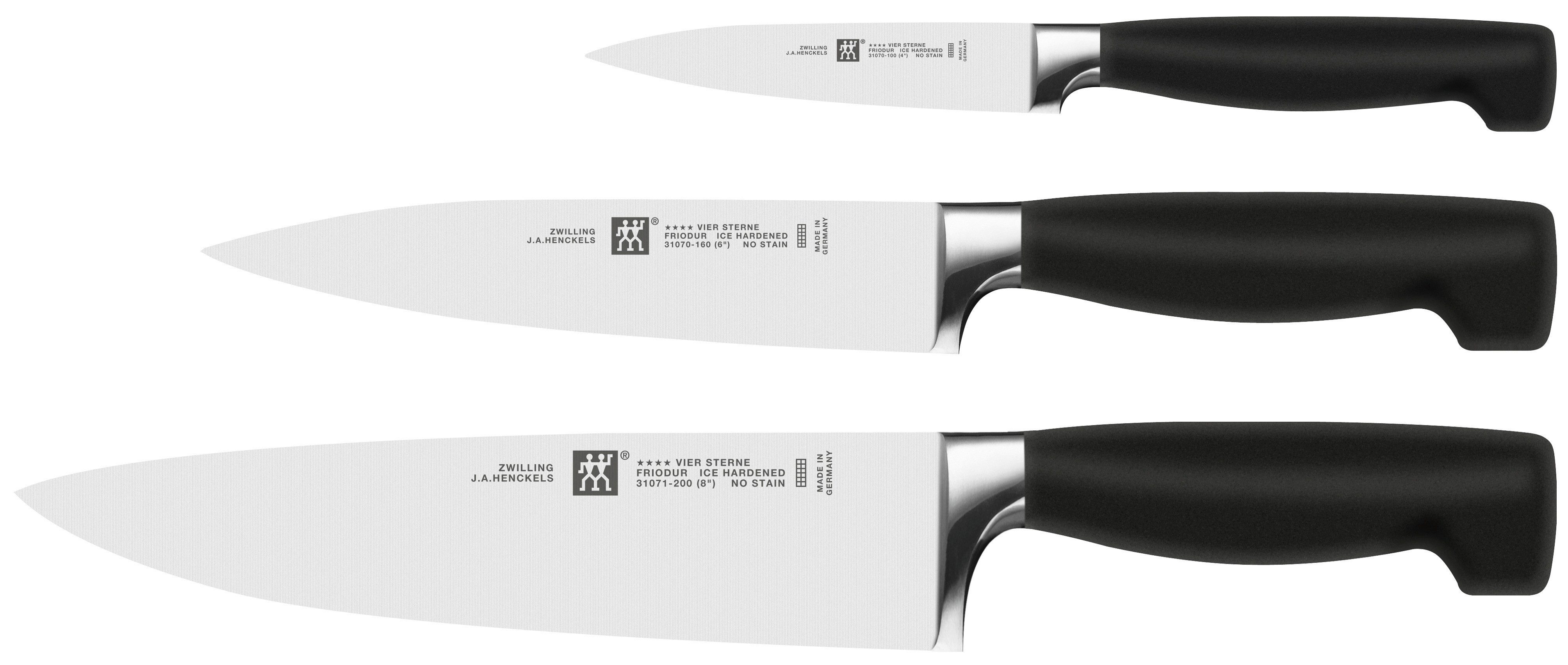 Zwilling Messer-Set ZWILLING Vier Sterne Messer-Set,