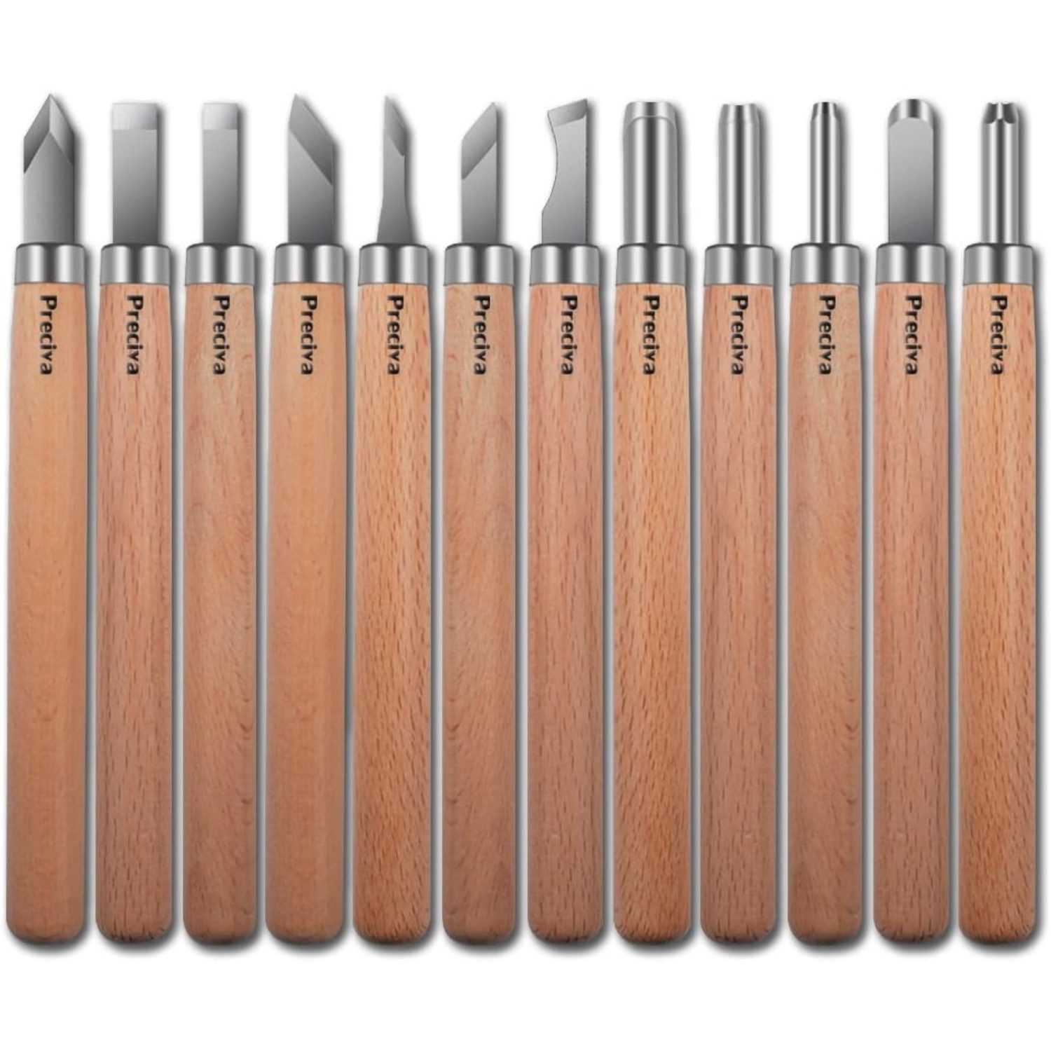 LuxusKollektion Allesschneider Schnitzwerkzeug 12er Set Holz