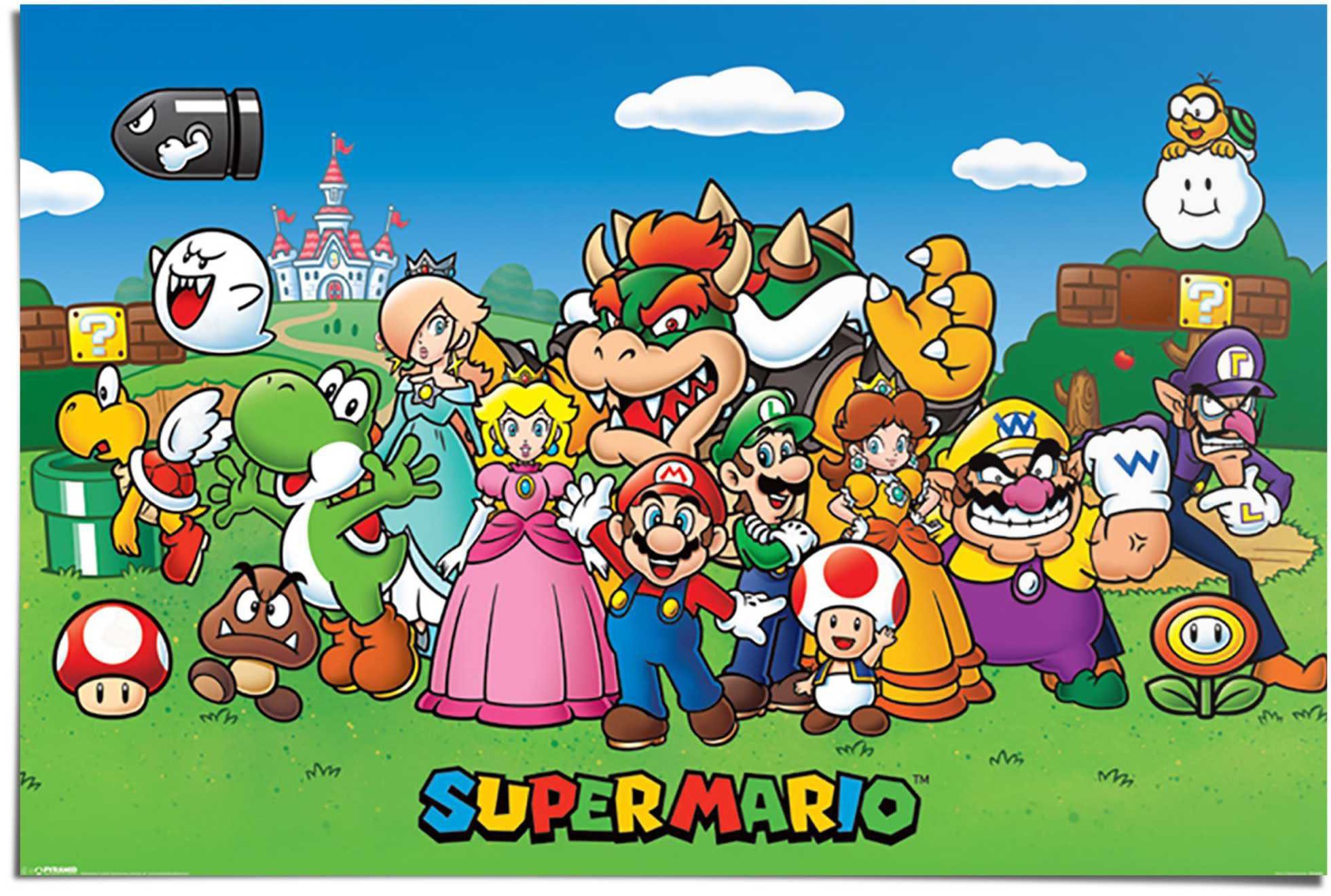 Reinders! Poster Poster Super Mario, Comic