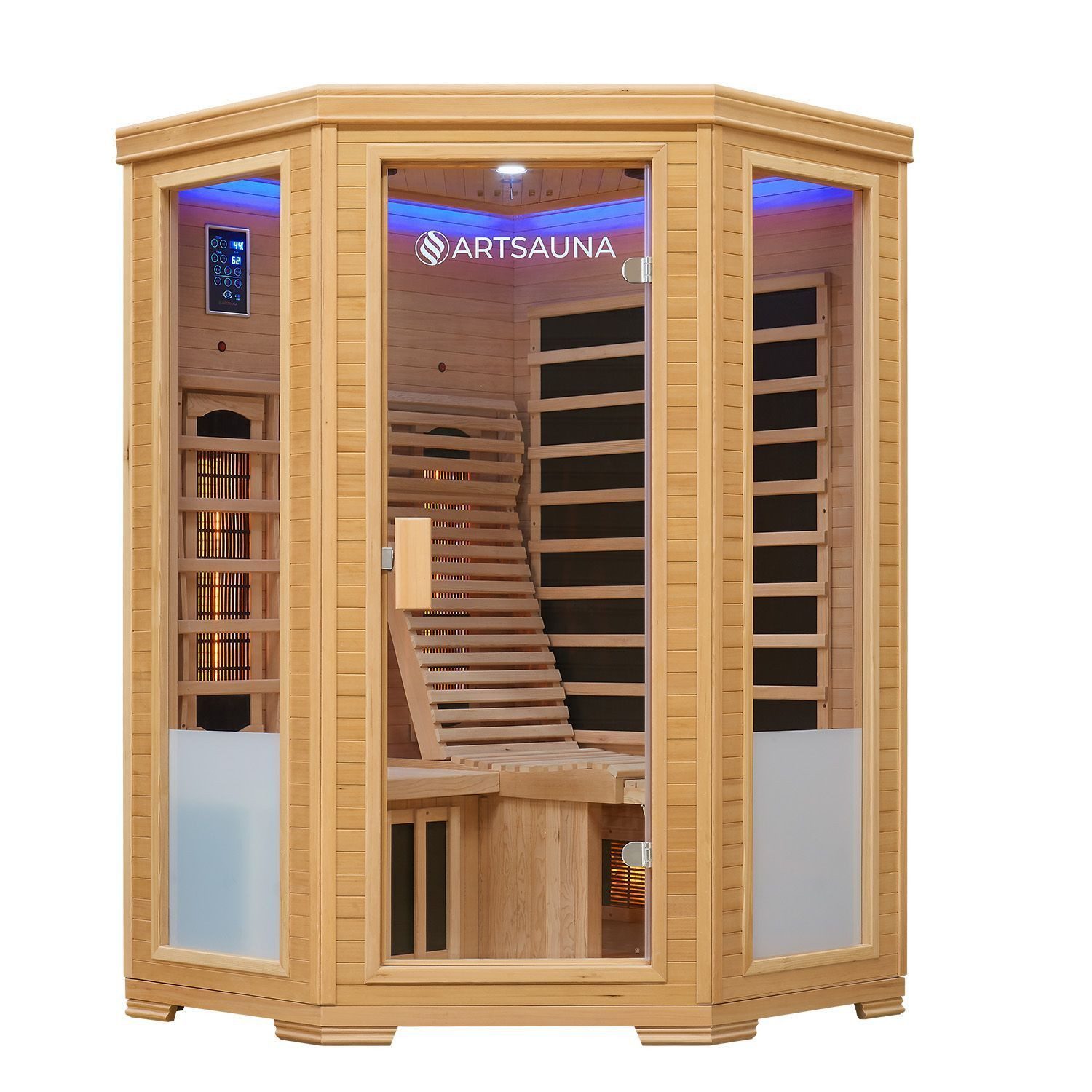 Artsauna Infrarotkabine Aalborg Dual-Technologie, für 2