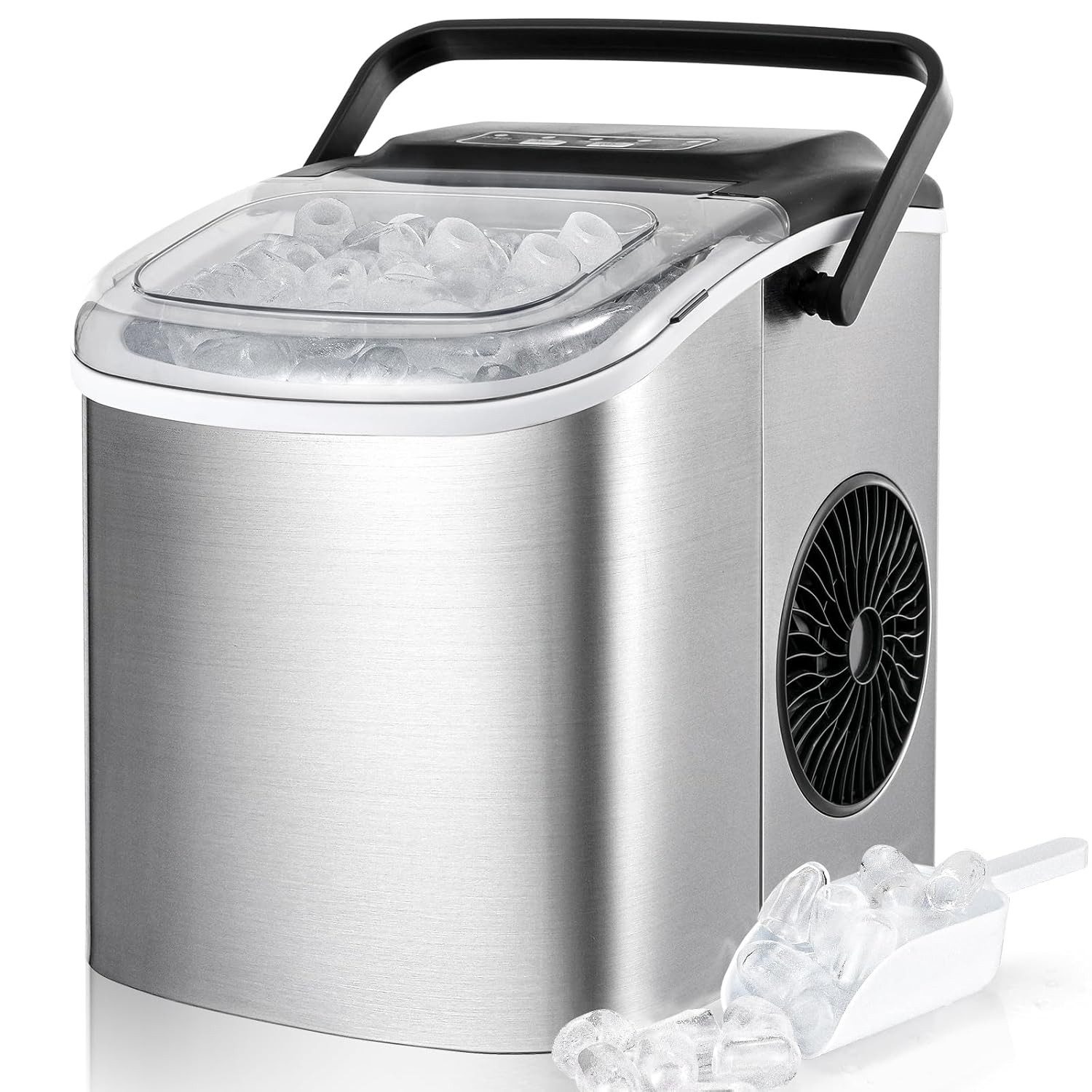 TLGREEN Eiswürfelmaschine Eiswürfelbereiter,9 Eiswürfel in 6