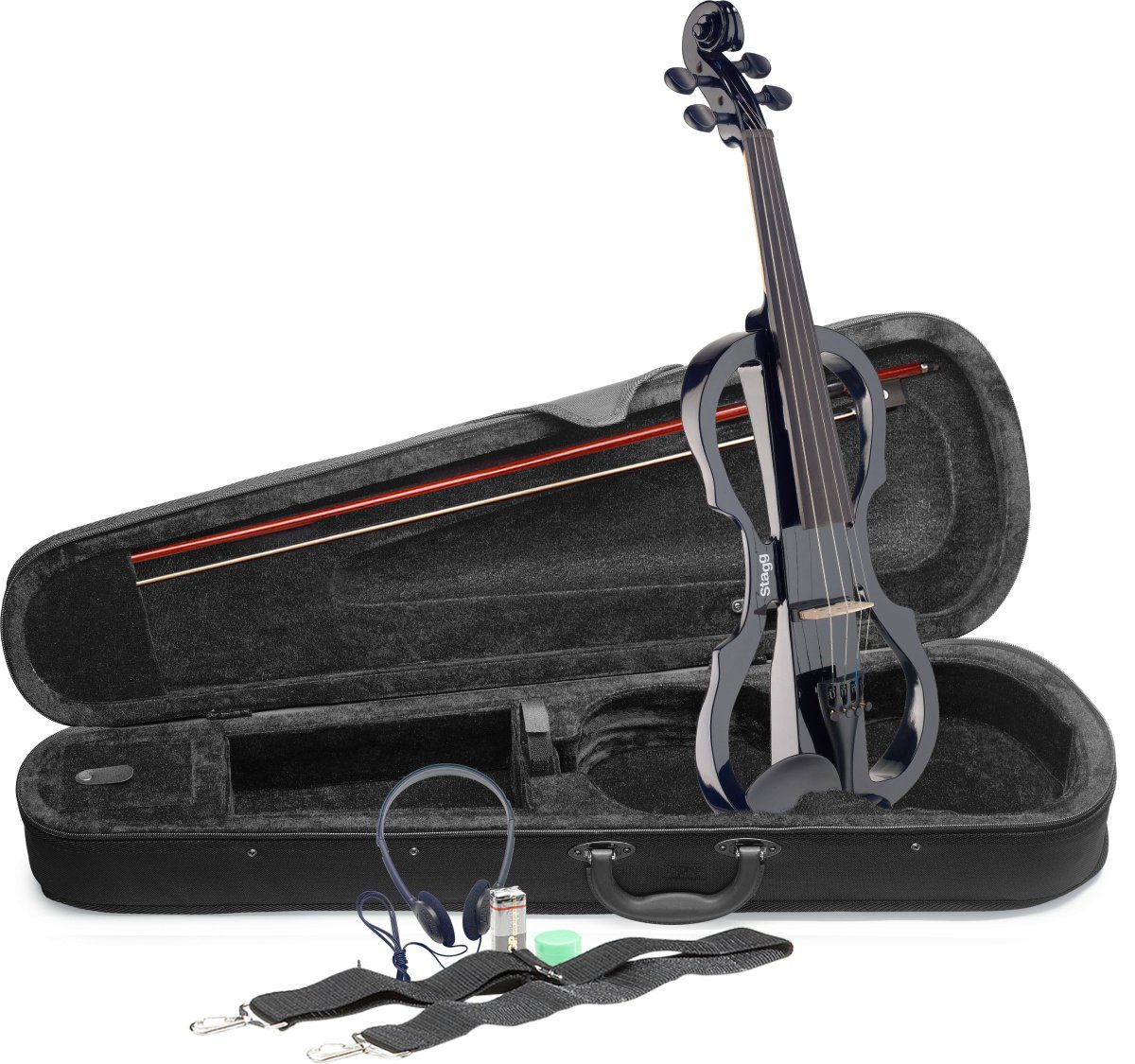 Stagg E-Violine 4/4 E-Violin Set mit